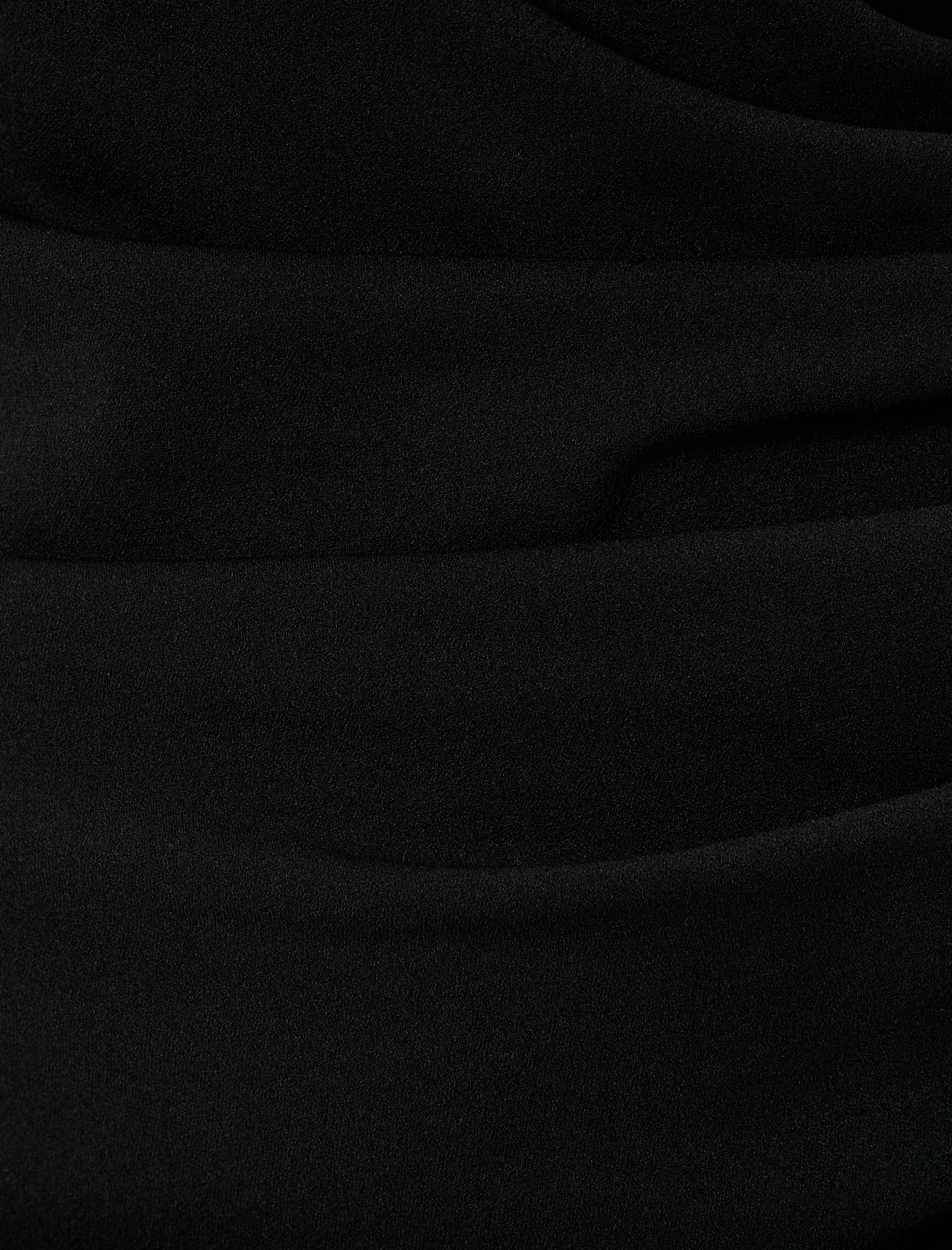   Tek Omuz Elbise Mini Drapeli Slim Fit