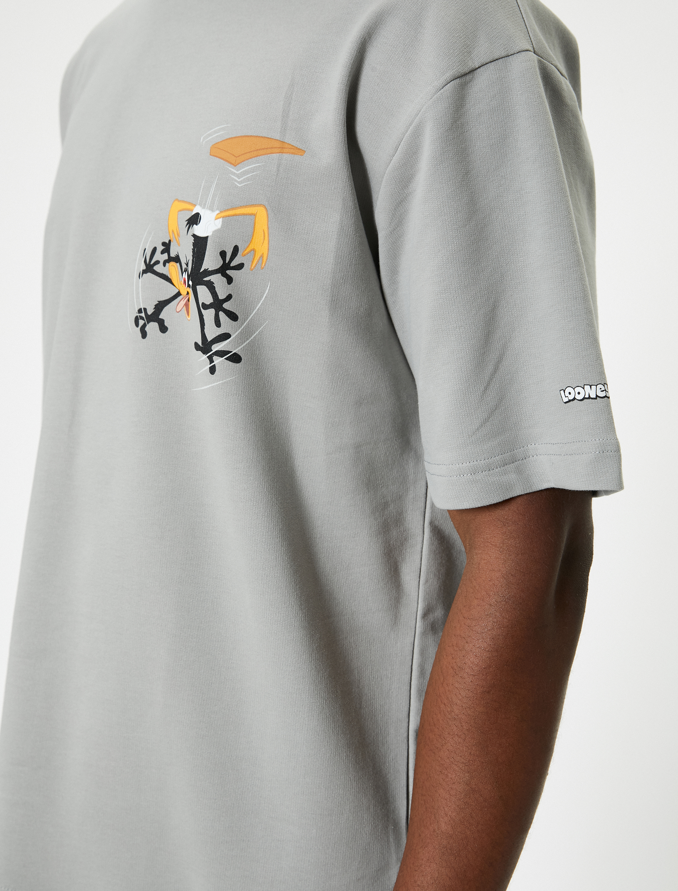   Looney Tunes Oversize Tişört Lisanslı Baskılı