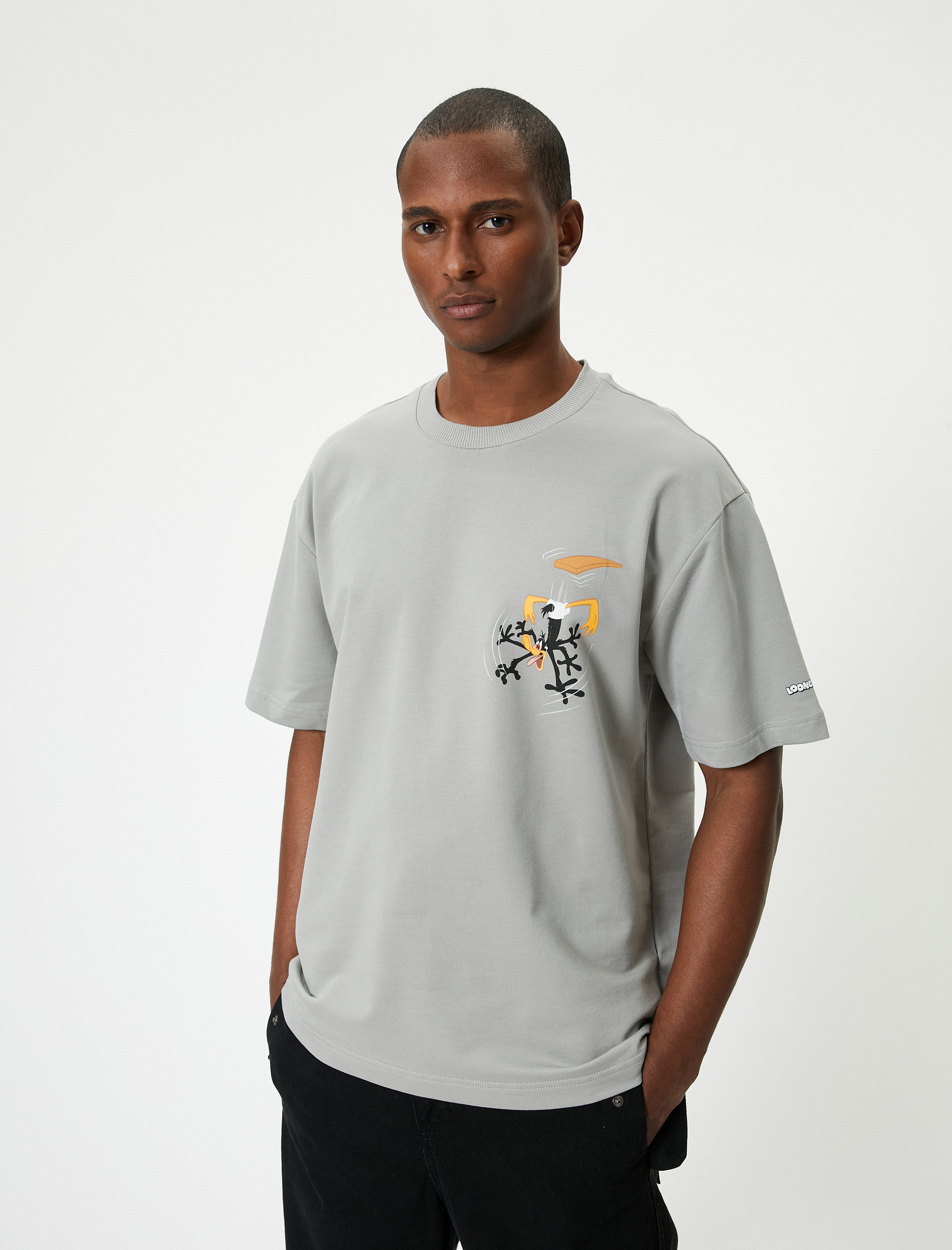   Looney Tunes Oversize Tişört Lisanslı Baskılı