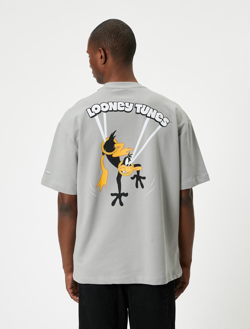   Looney Tunes Oversize Tişört Lisanslı Baskılı