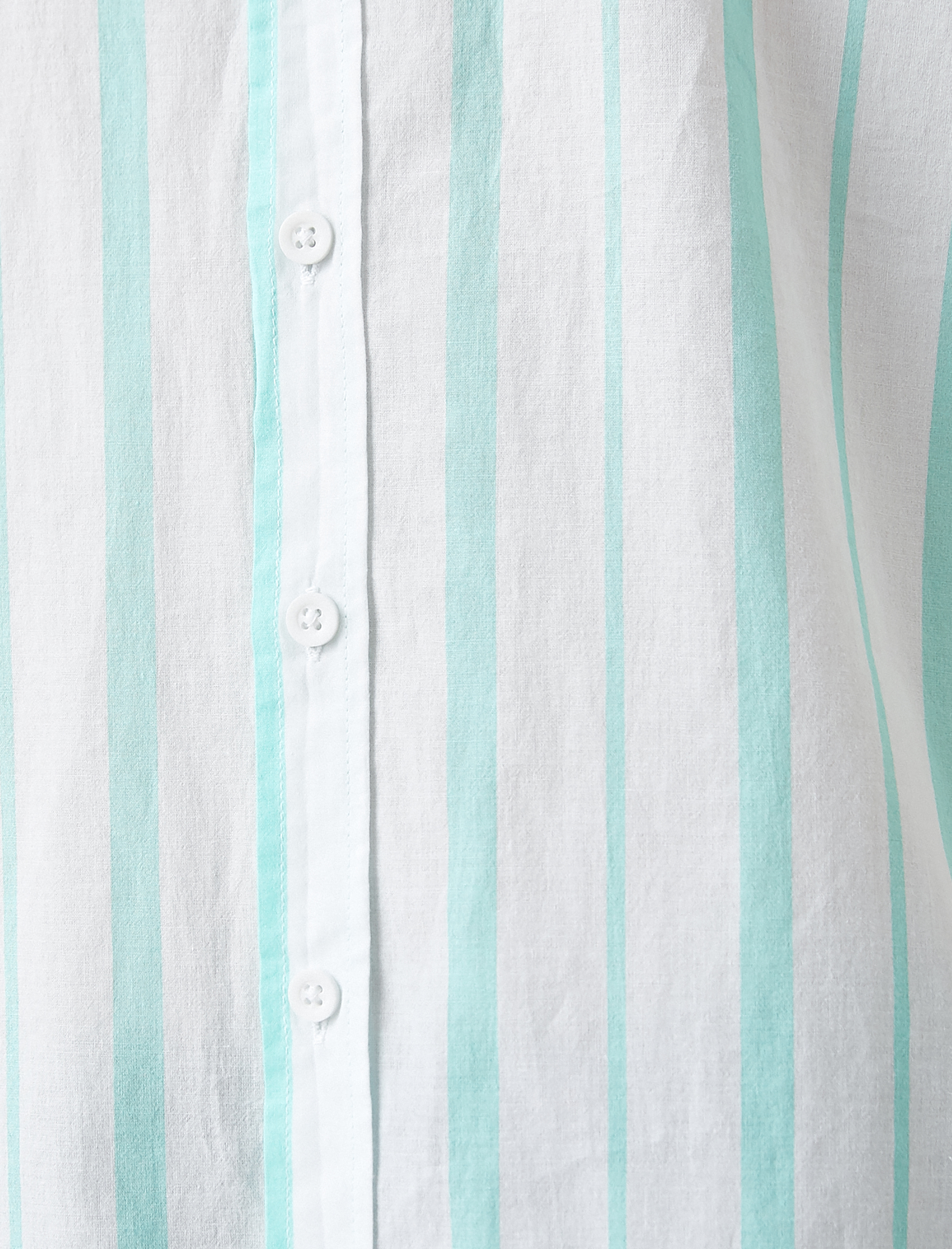   Çizgili Kısa Kollu Yazlık Gömlek