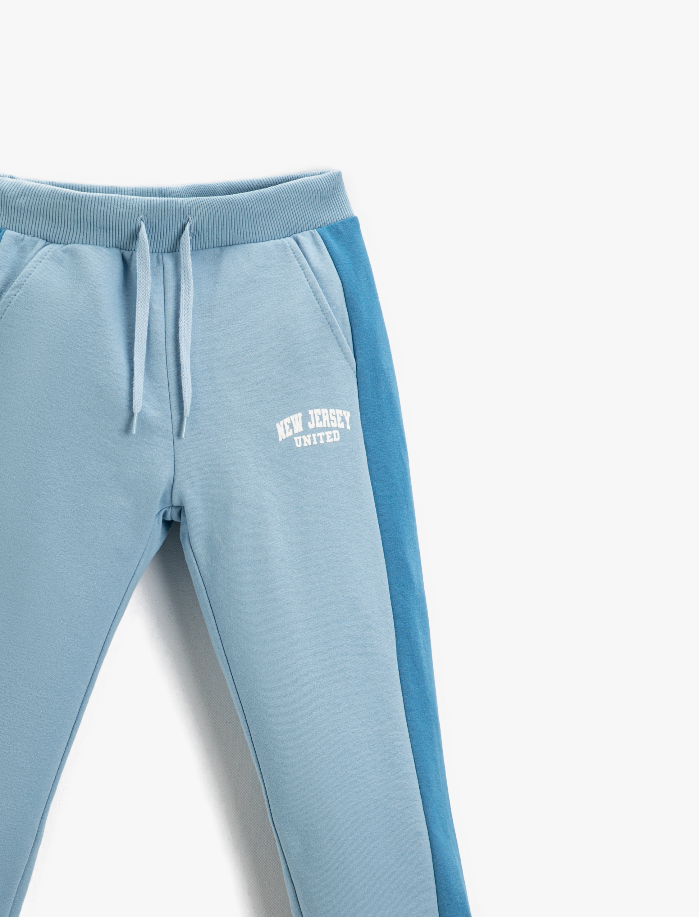  Erkek Çocuk Baskılı Jogger Eşofman Altı Beli Bağcıklı