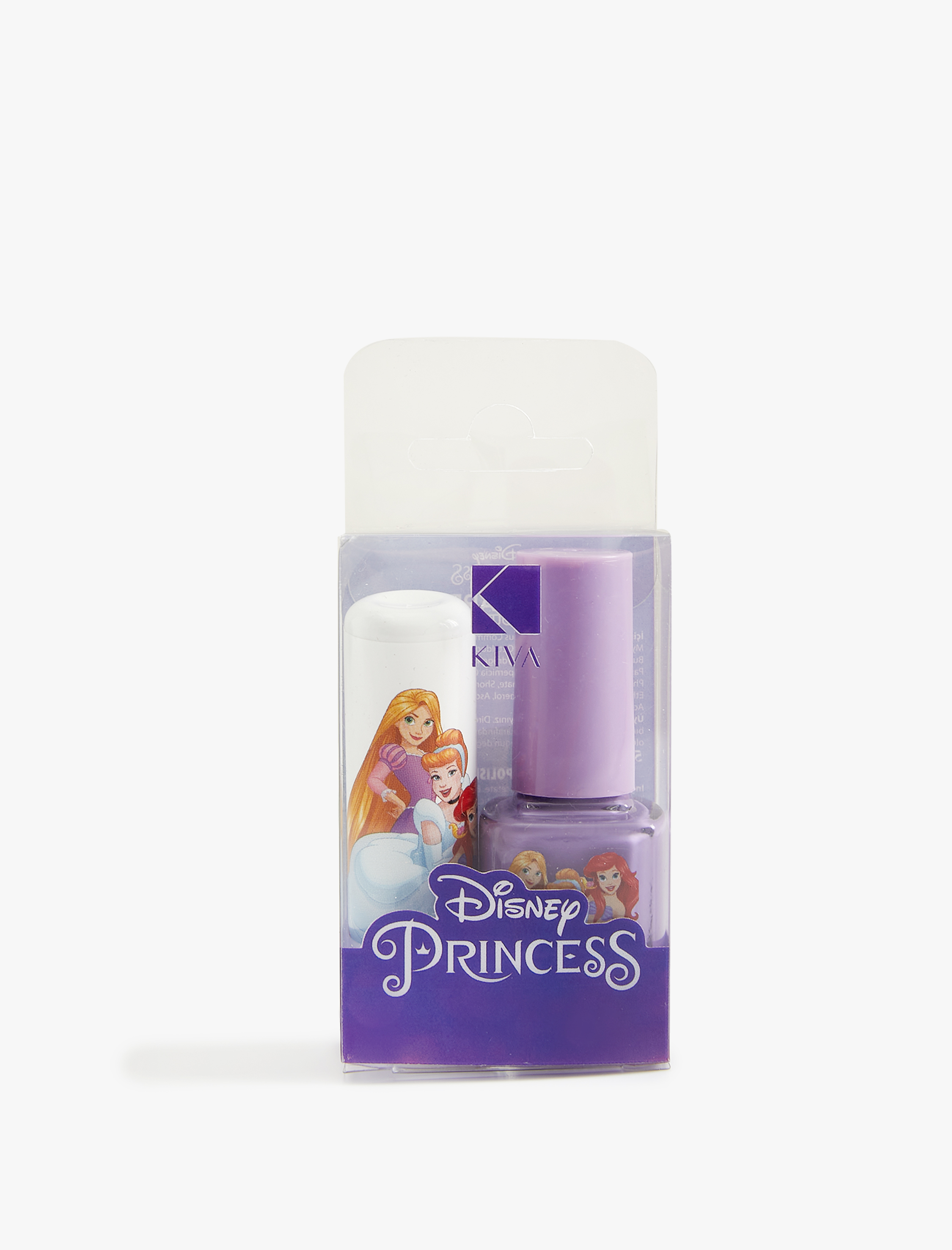  Kadın Dudak Nemlendirici ve Oje Seti Disney Prensesleri Lisanslı