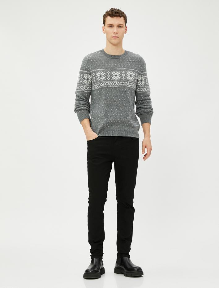  Skinny Fit Kot Pantolon - Michael Jean