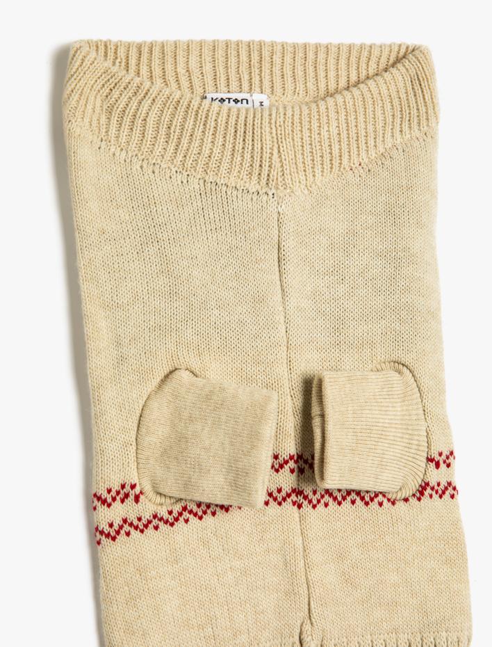  Köpek Kazağı Triko Önden Uzun Kollu