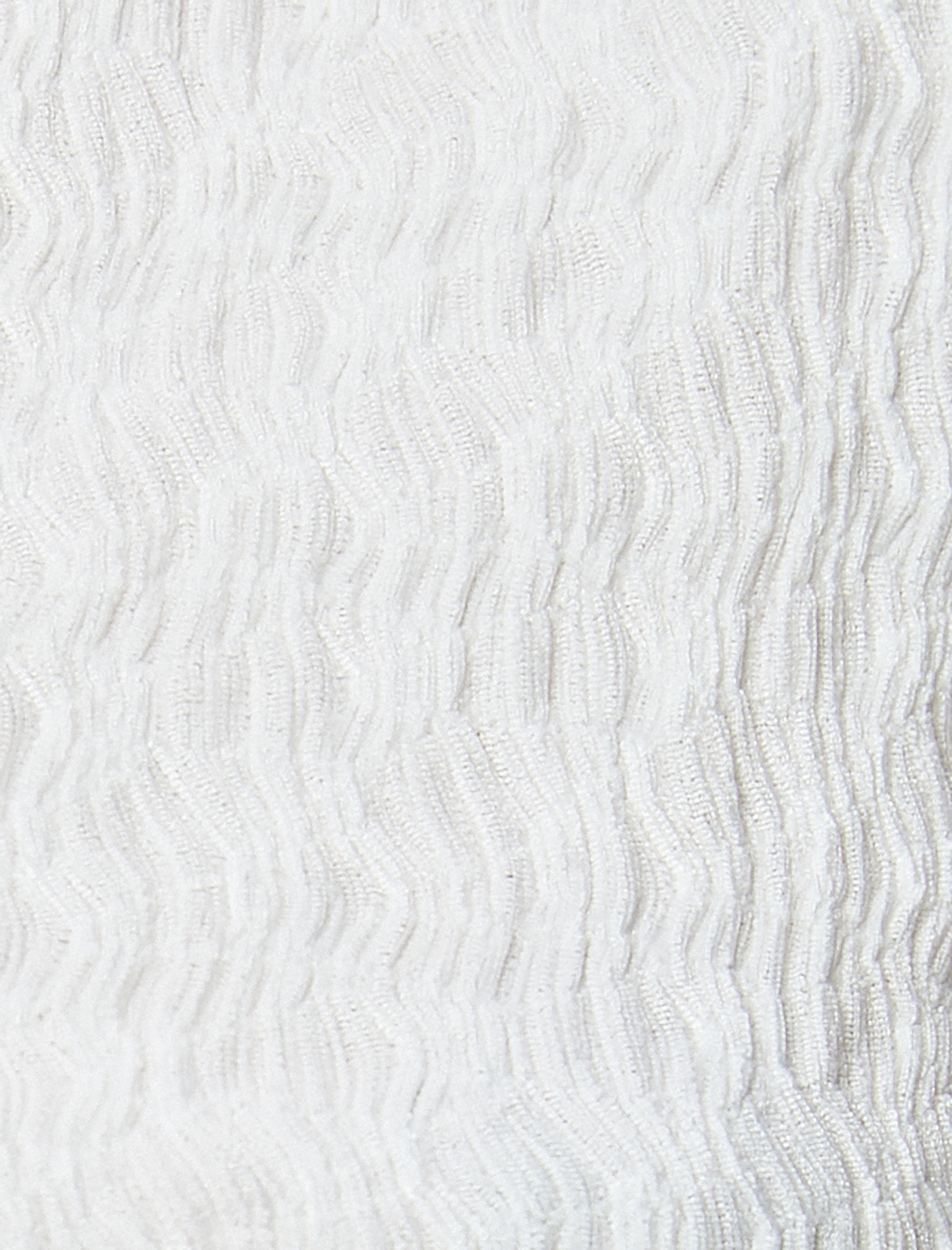   Önden Bağlamalı Crop Tişört Kısa Kollu V Yaka Dokulu Bürümcük