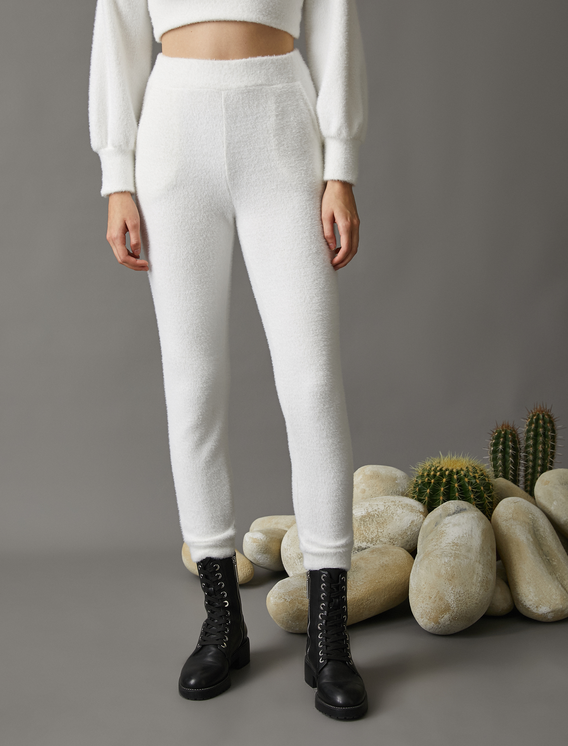   Yüksek Bel Jogger Eşofman Altı