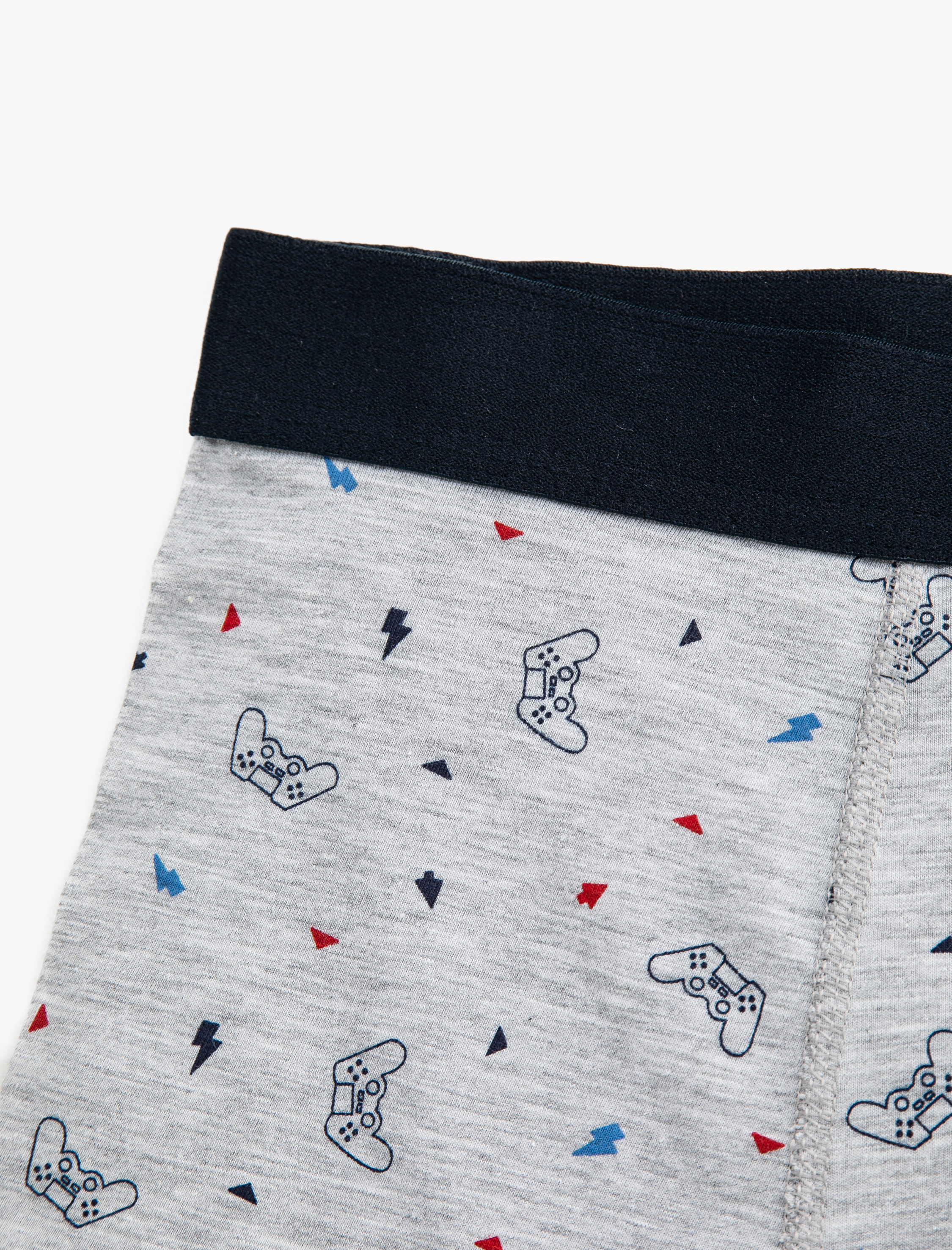 Baskılı Basic Regular Boxer