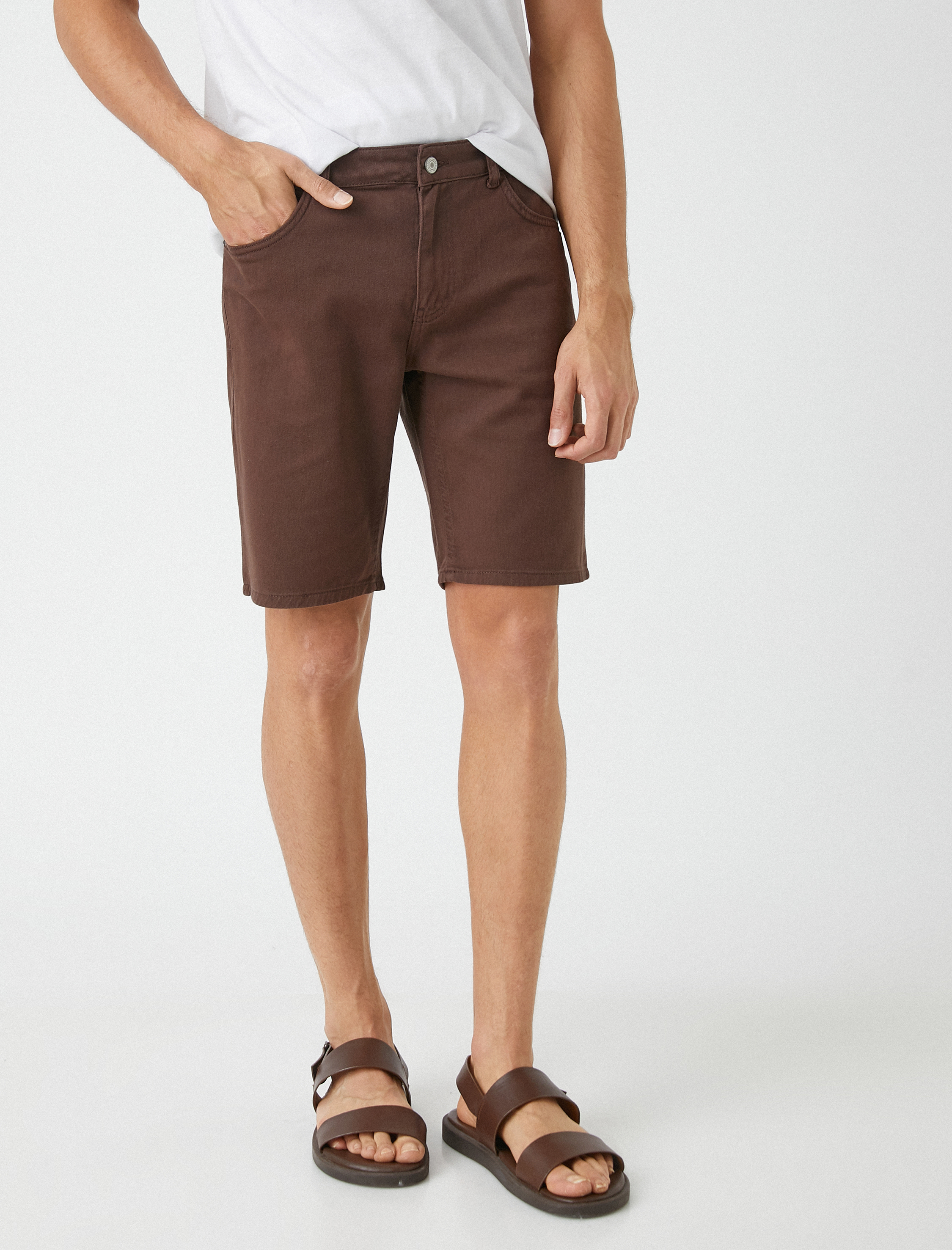   5 Cep Gabardin Şort