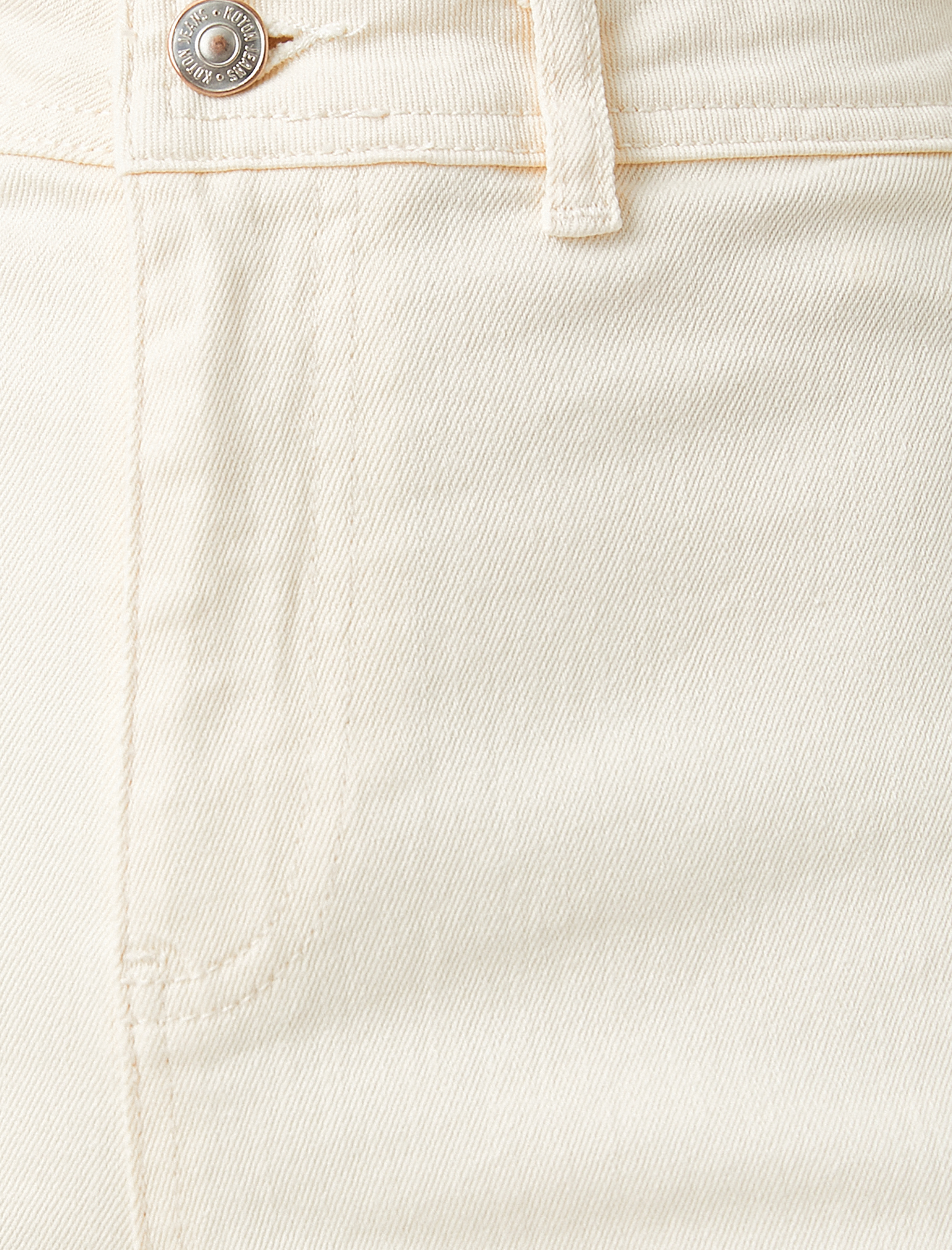   Crop Bol Paça Kot Pantolon - Culotte Jean