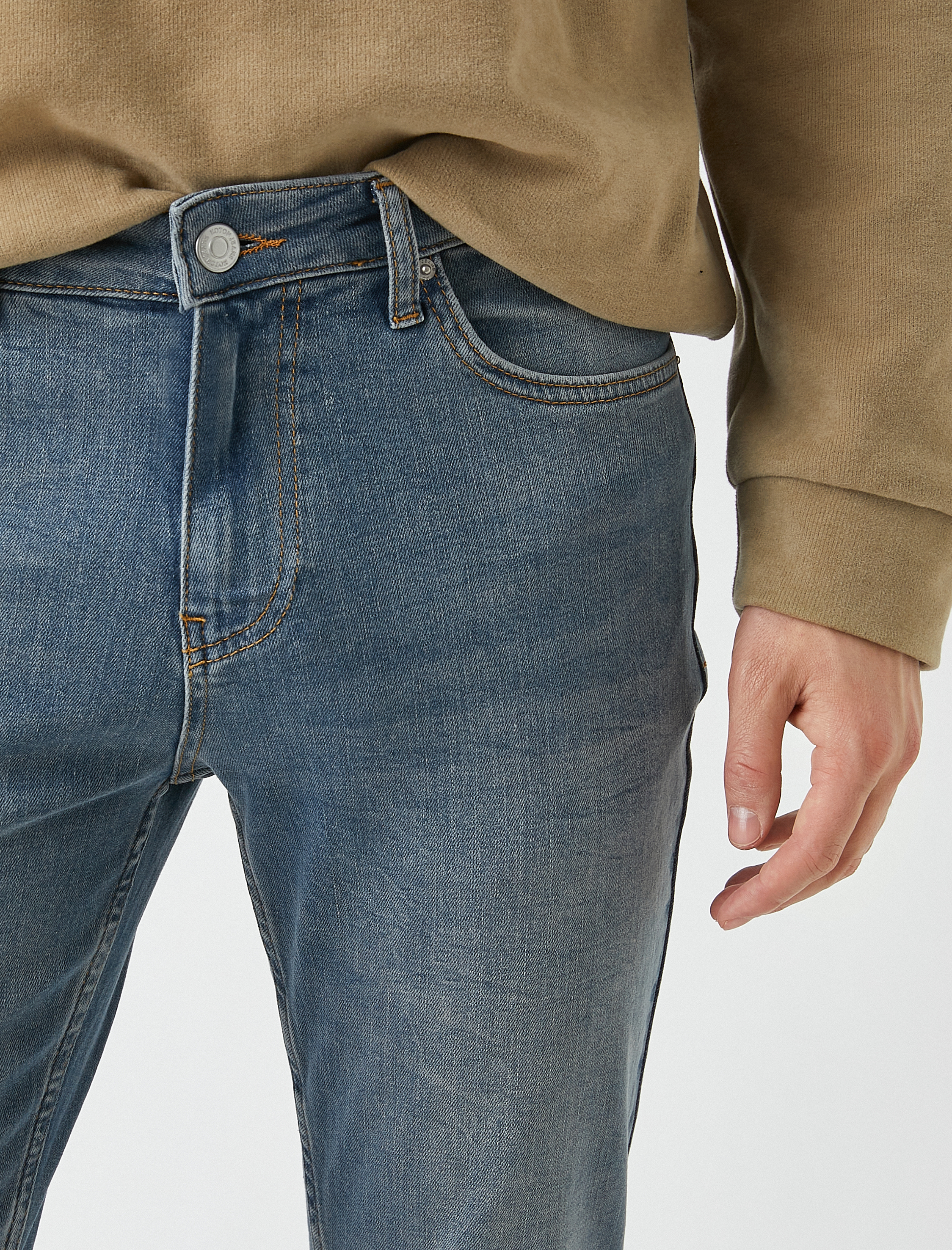   Skinny Fit Kot Pantolon - Michael Jean