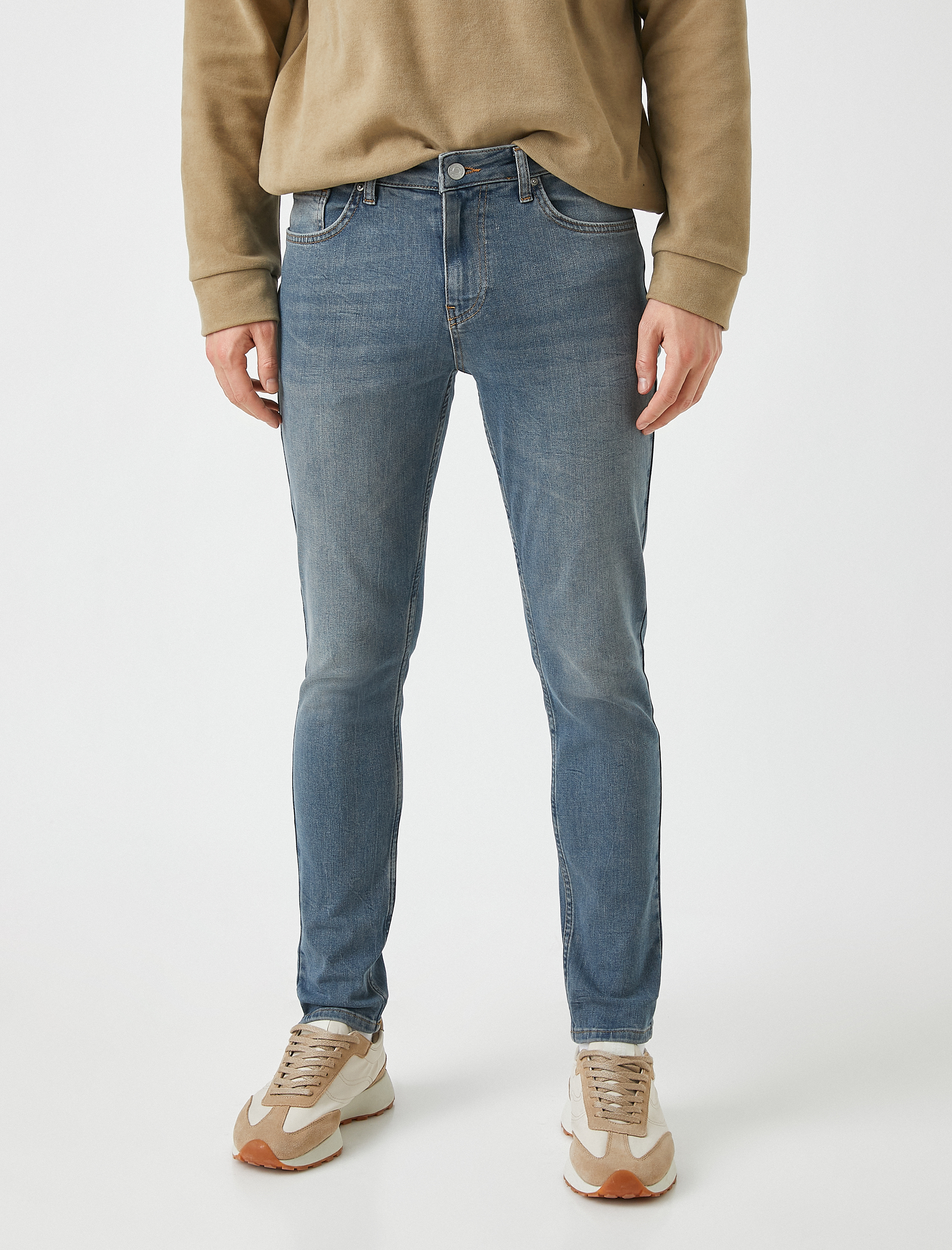   Skinny Fit Kot Pantolon - Michael Jean