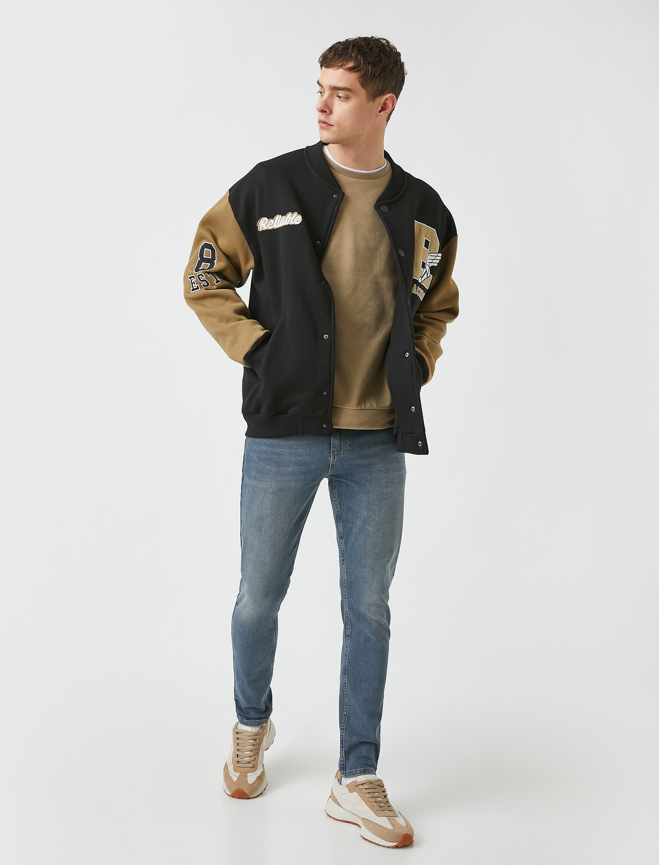   Skinny Fit Kot Pantolon - Michael Jean