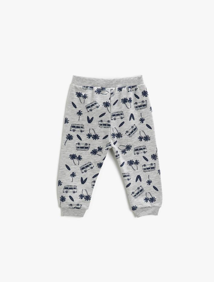 Erkek Bebek Baskılı Jogger Eşofman Altı