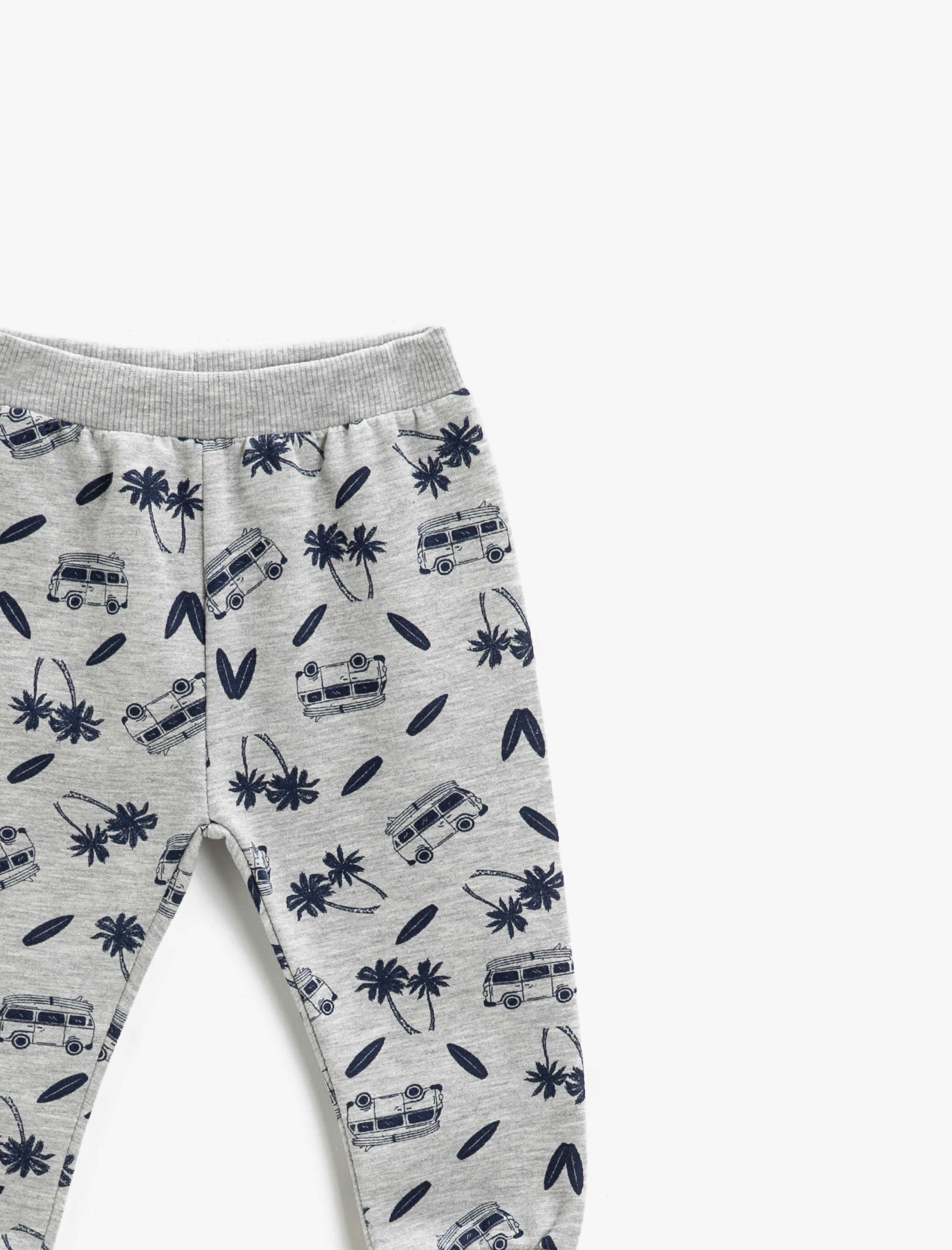  Erkek Bebek Baskılı Jogger Eşofman Altı