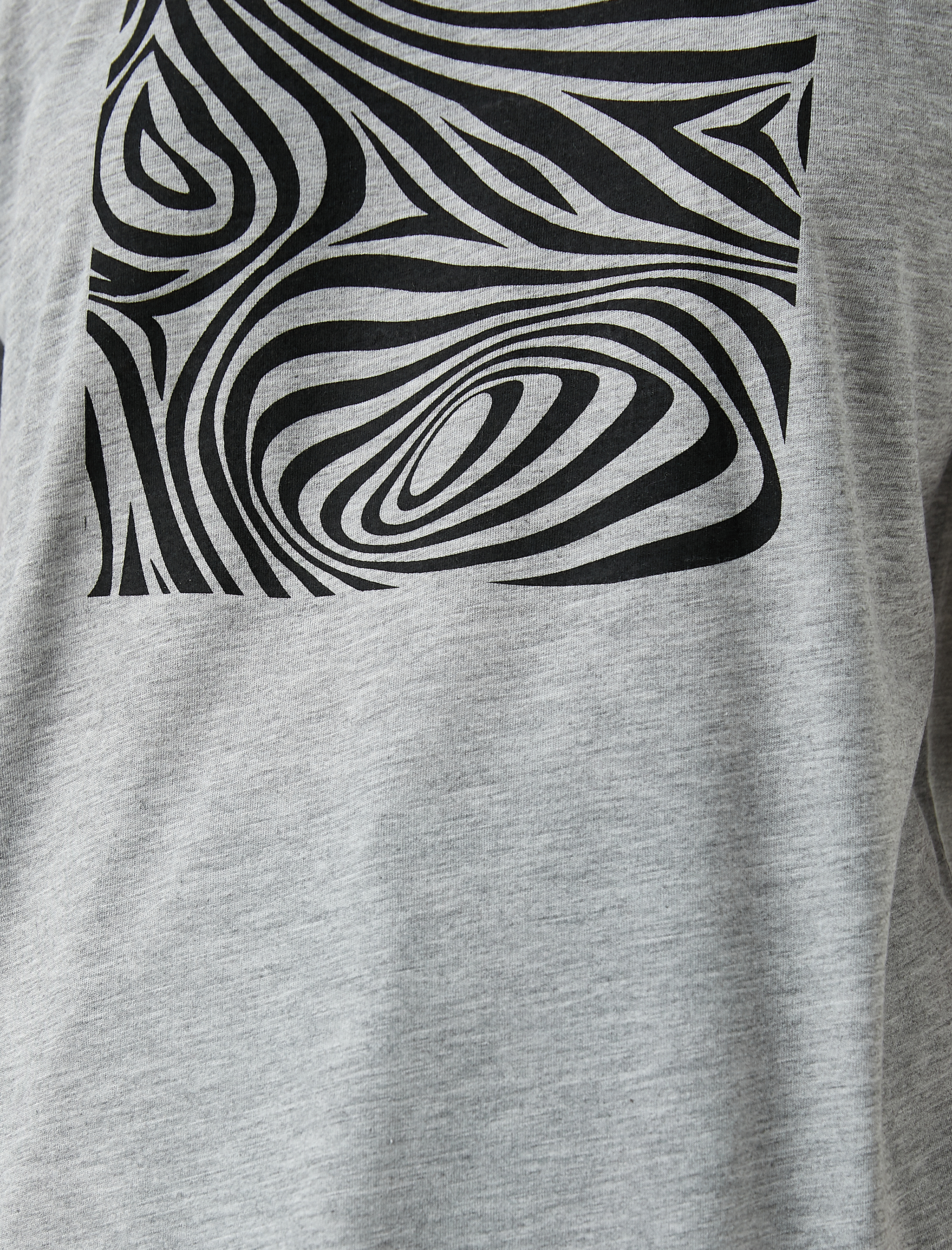   Baskılı Tişört Kısa Kollu Bisiklet Yaka