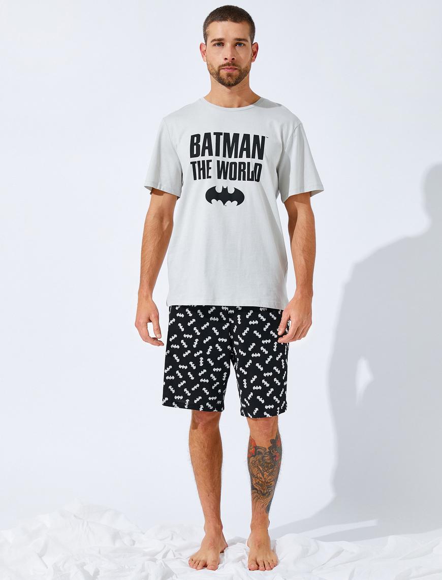   Baskılı Pijama Seti Batman Lisanslı