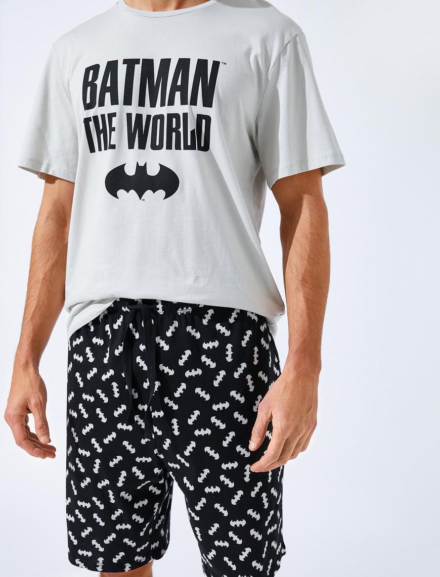   Baskılı Pijama Seti Batman Lisanslı