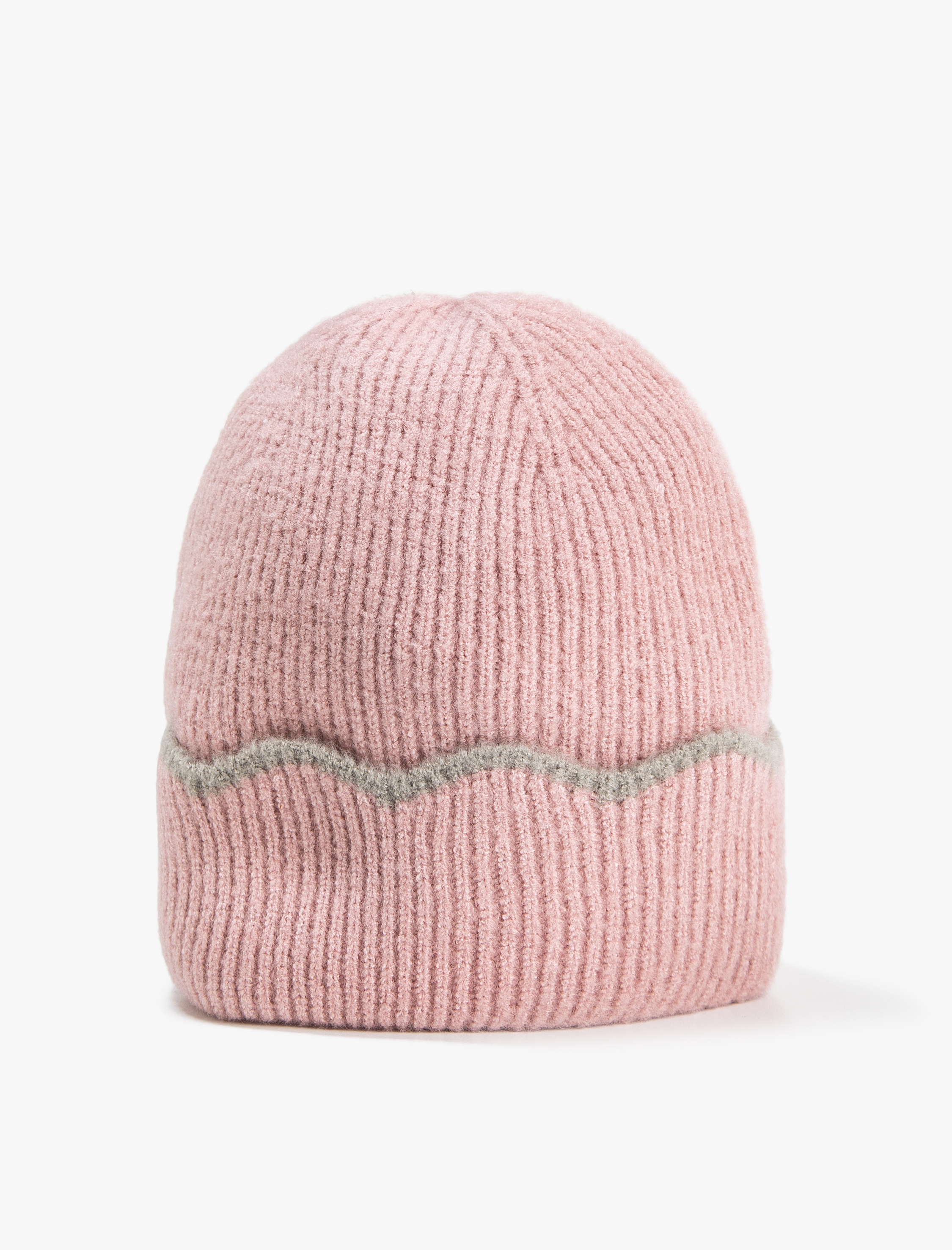  Kadın Örgü Ribanalı Bere