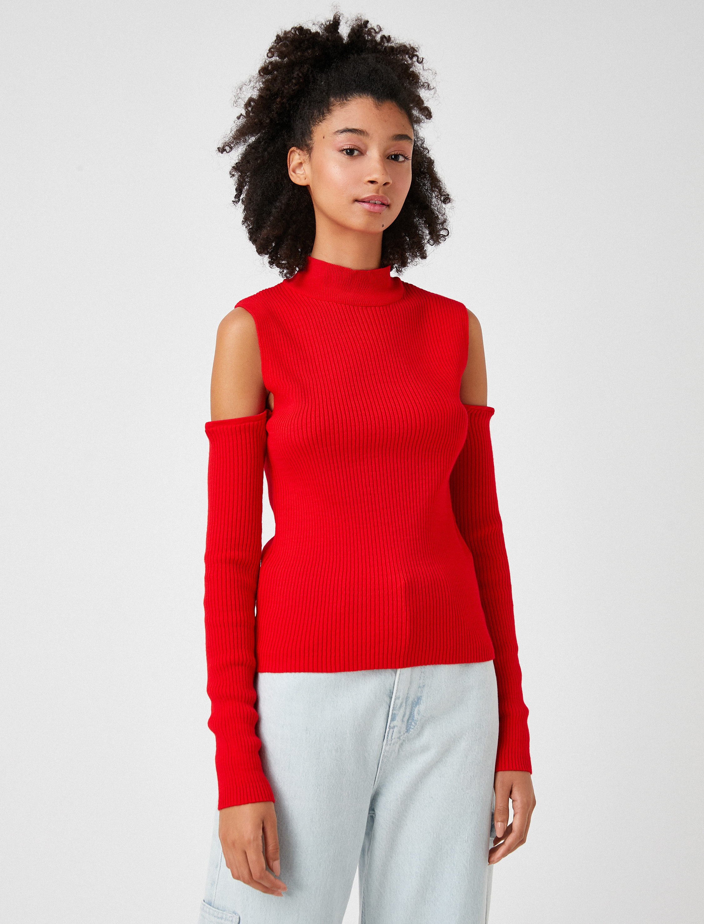   Yılbaşı Kazağı Pencere Detaylı Triko