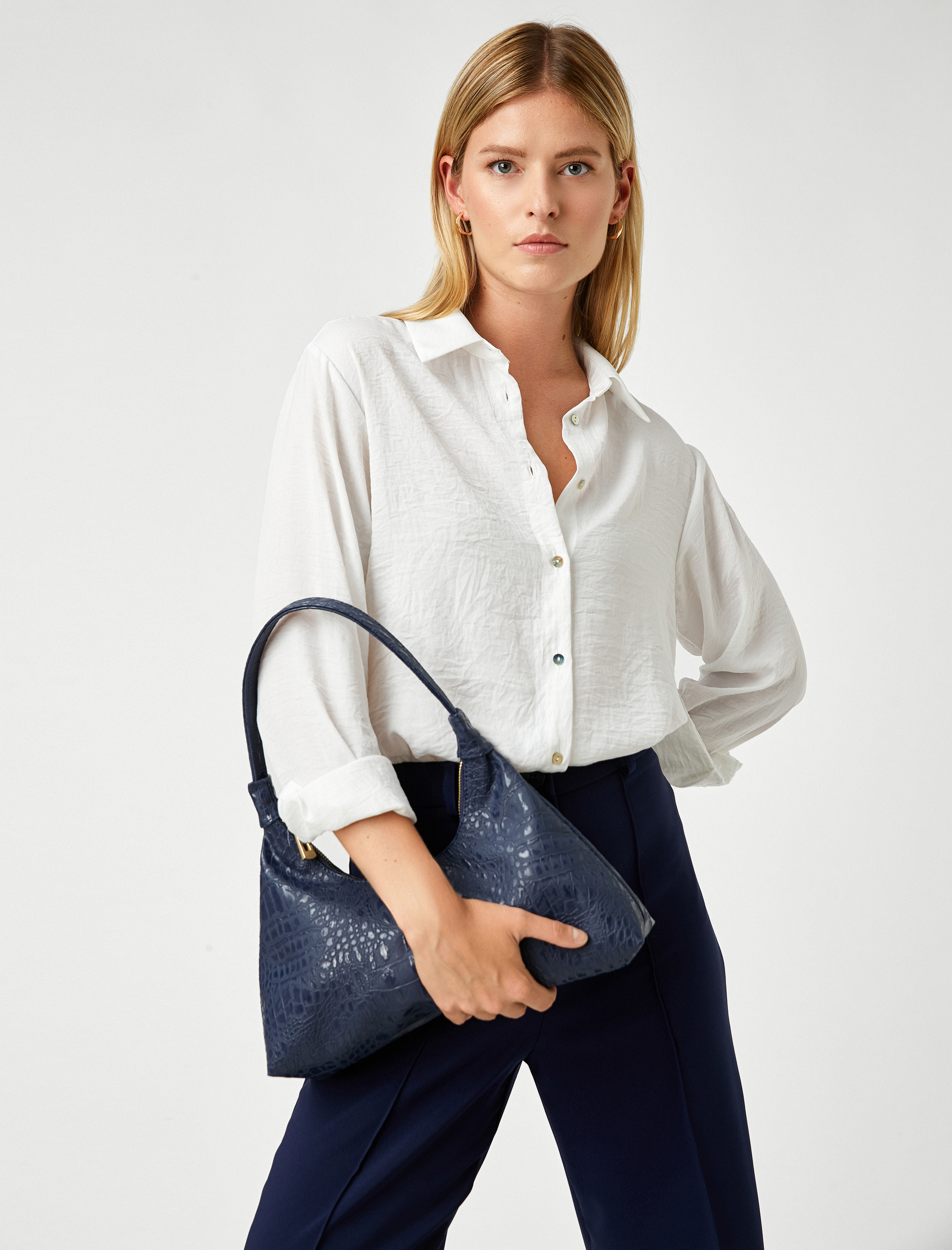  Kadın Suni Deri Omuz Çantası