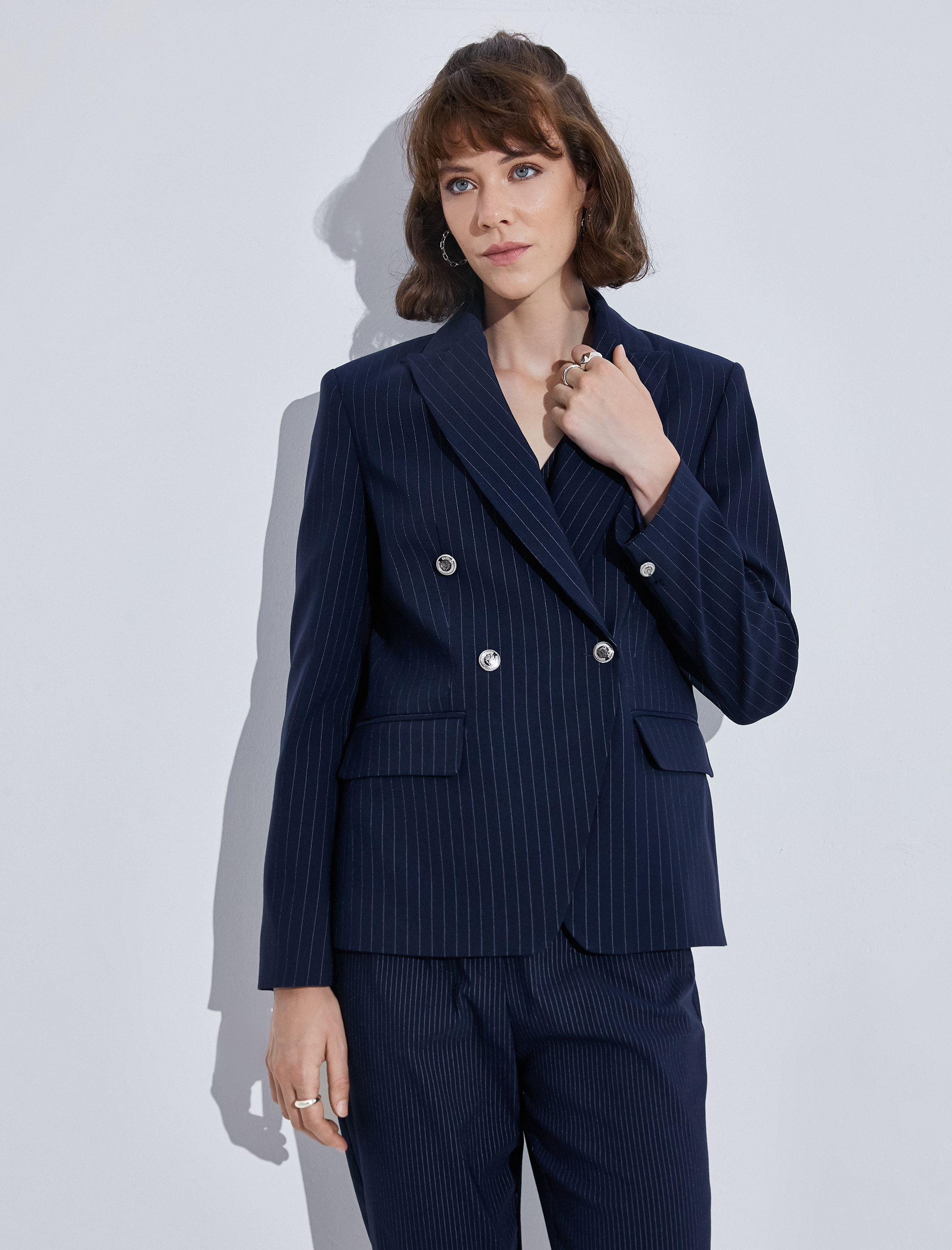   Kruvaze Blazer Ceket
