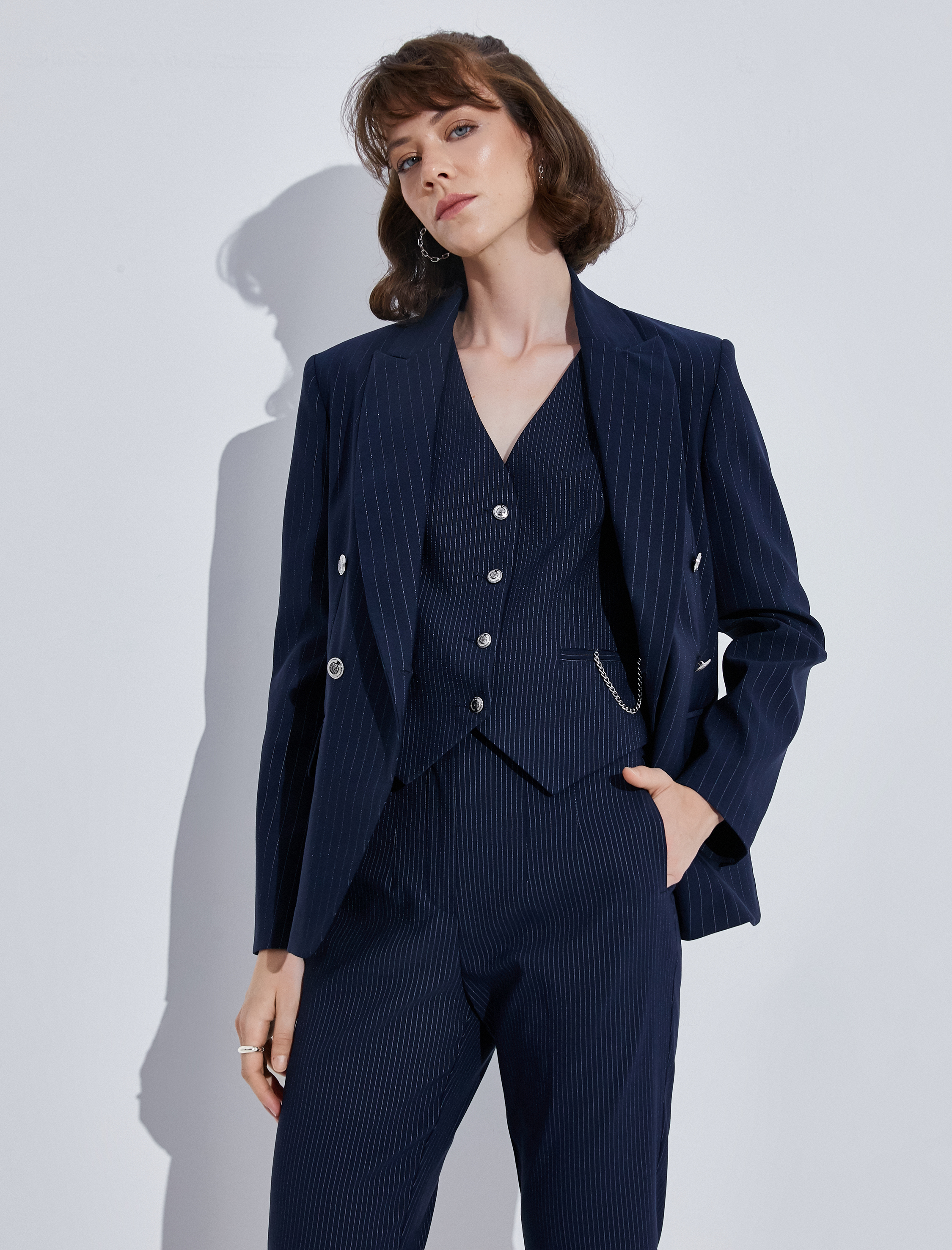   Kruvaze Blazer Ceket