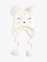 Kulak Kapaklı Bere Çene Altından Bağcıklı