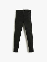 Basic Okul Pantolonu Denim - Slim Jean