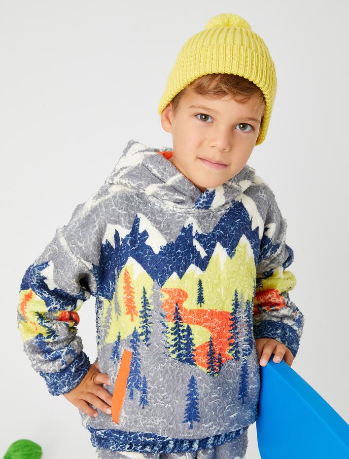 Kız Çocuk Bere Lastikli Örgü