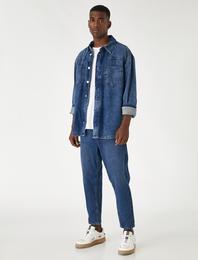 Loose Fit Kot Bol Pantolon - Steve Jean