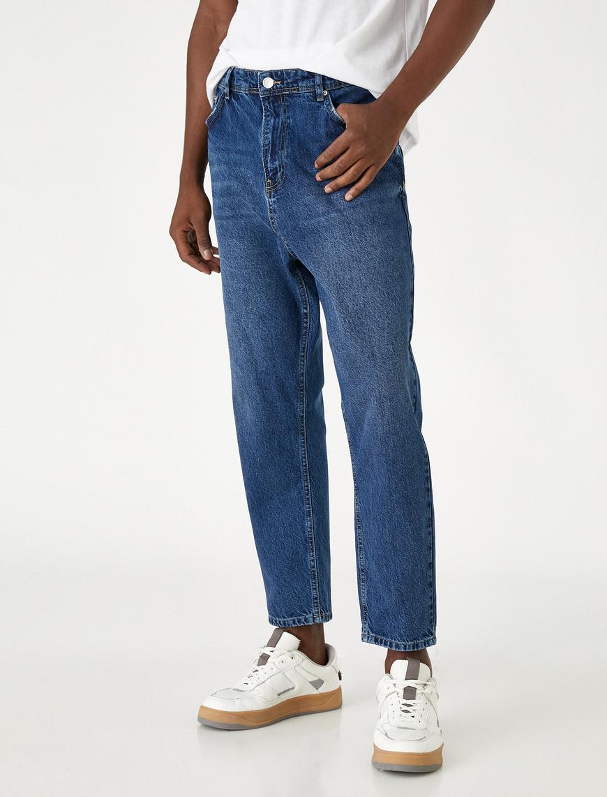   Loose Fit Kot Bol Pantolon - Steve Jean