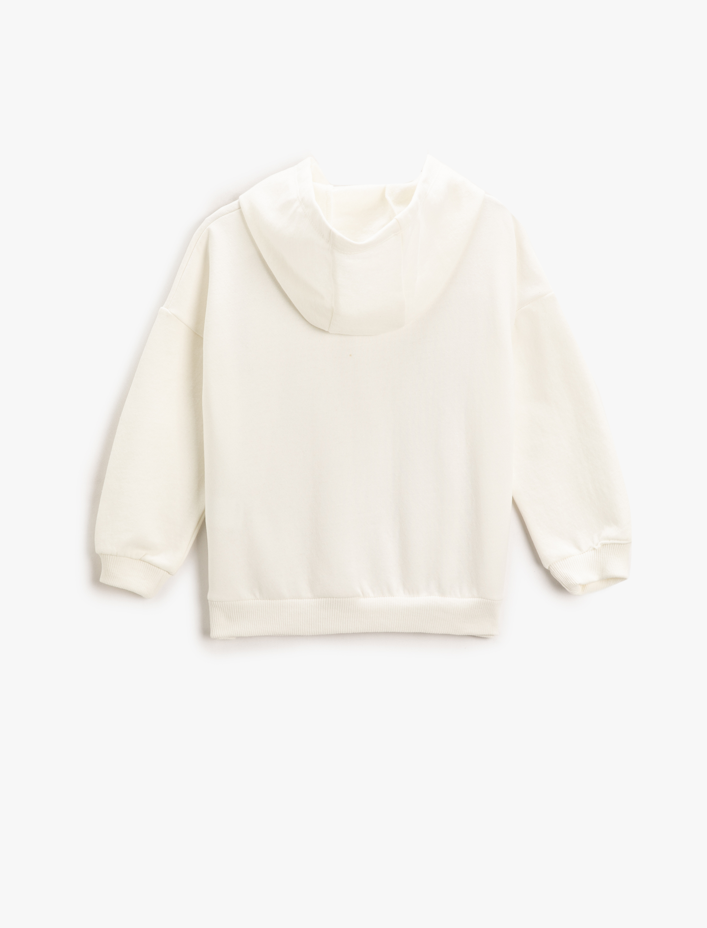  Kız Çocuk Anime Baskılı Kapüşonlu Sweatshirt