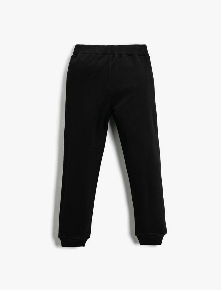 Kız Çocuk Baskı Detaylı Jogger Eşofman Altı