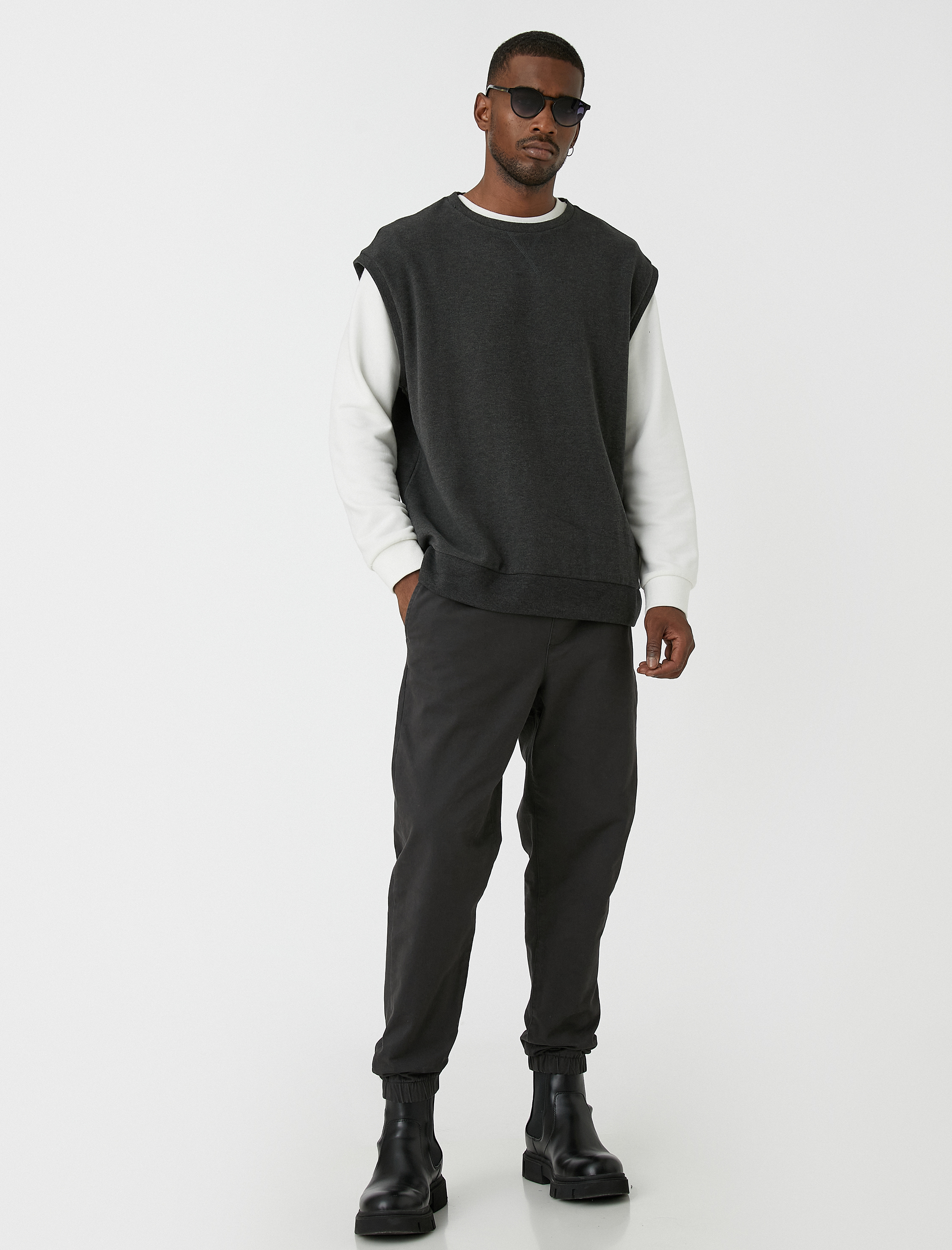   Basic Jogger Pantolon Beli Bağcıklı