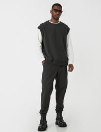 Basic Jogger Pantolon Beli Bağcıklı