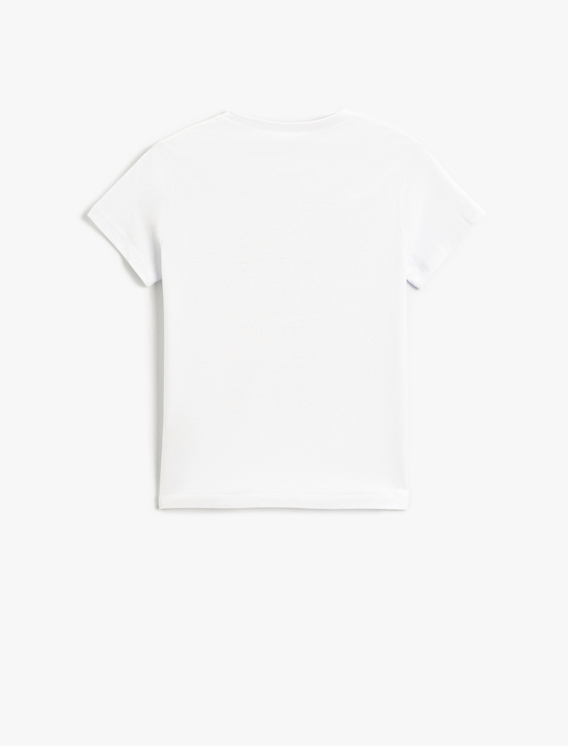  Erkek Çocuk Los Angeles Baskılı Kısa Kollu Tişört Bisiklet Yaka Pamuklu