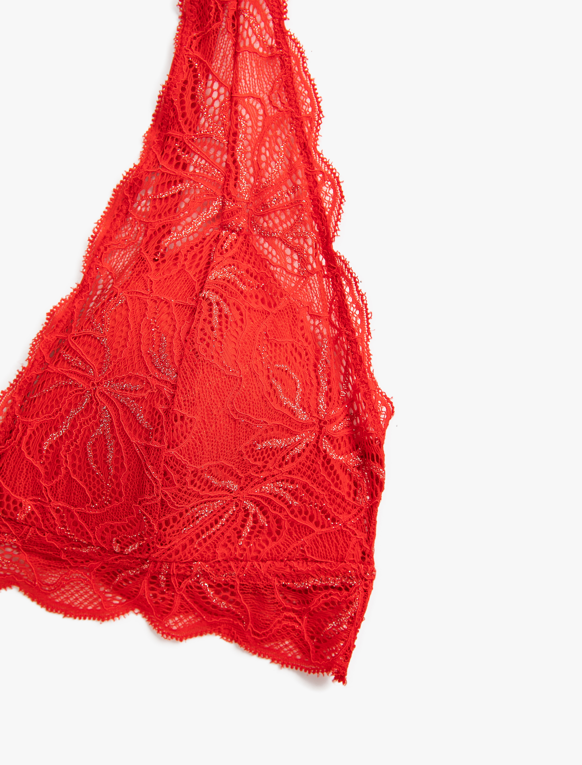   Sütyen Dantelli Dolgusuz Kaplı Balenli