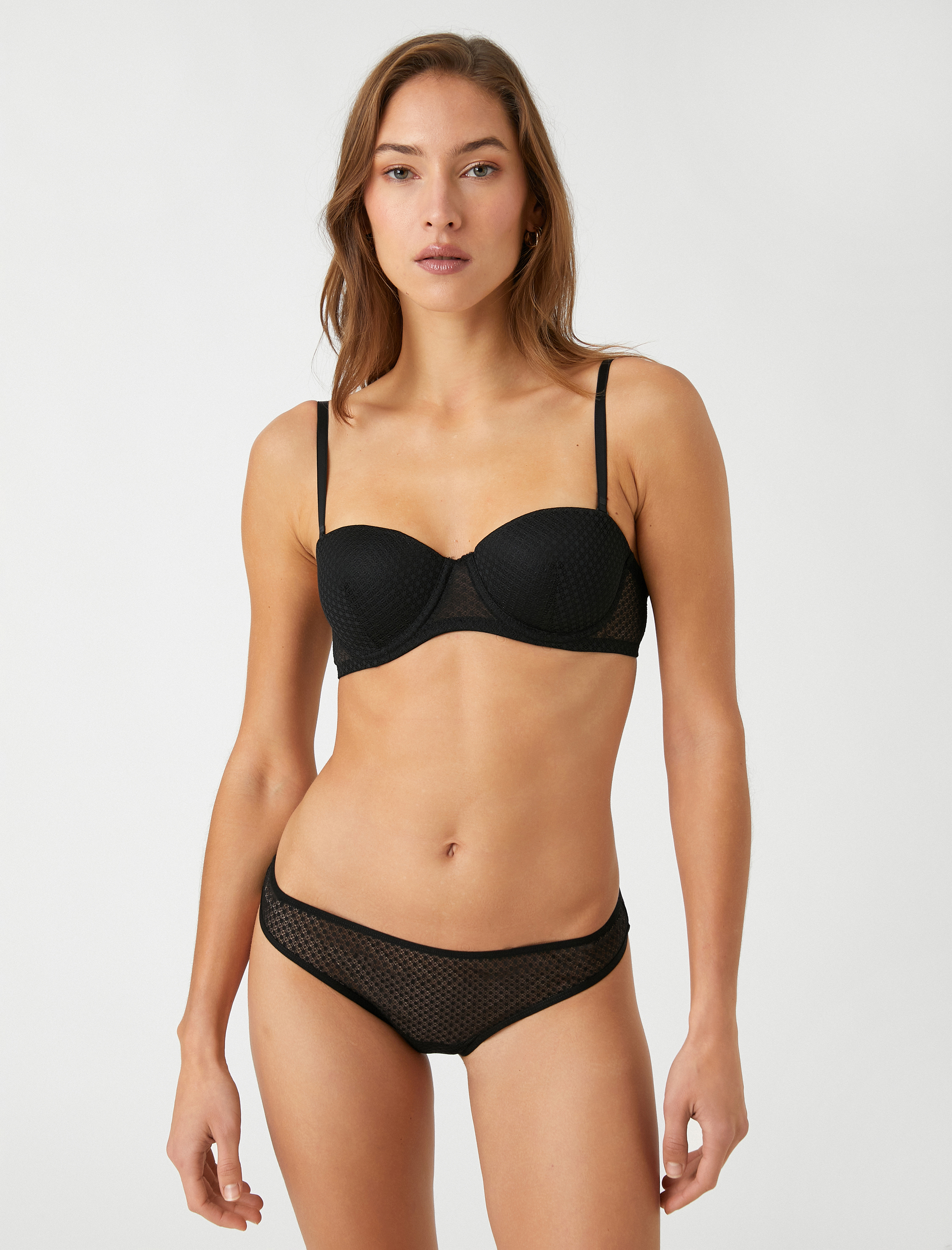   Push Up Sütyen Dantelli Dolgulu Balenli Kaplı