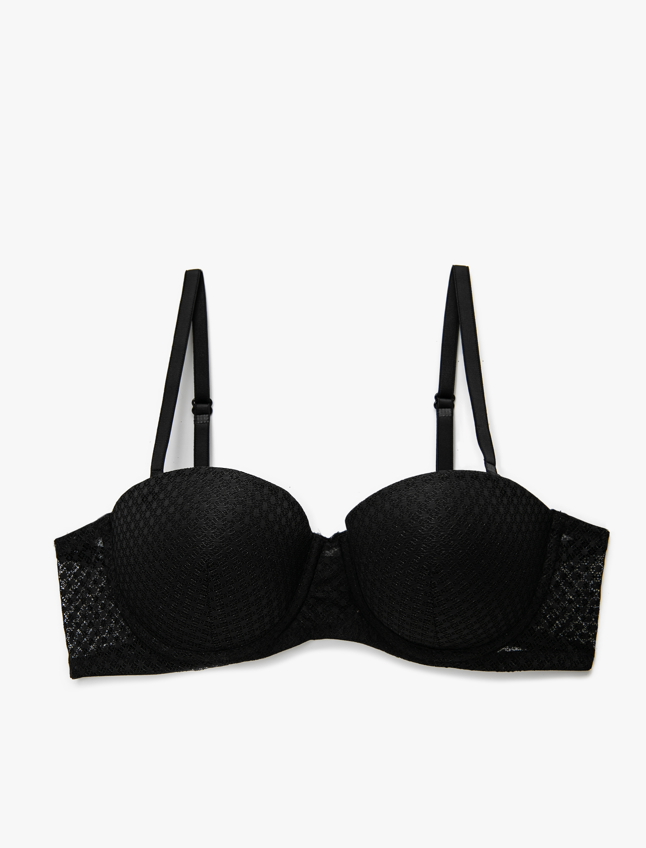   Push Up Sütyen Dantelli Dolgulu Balenli Kaplı