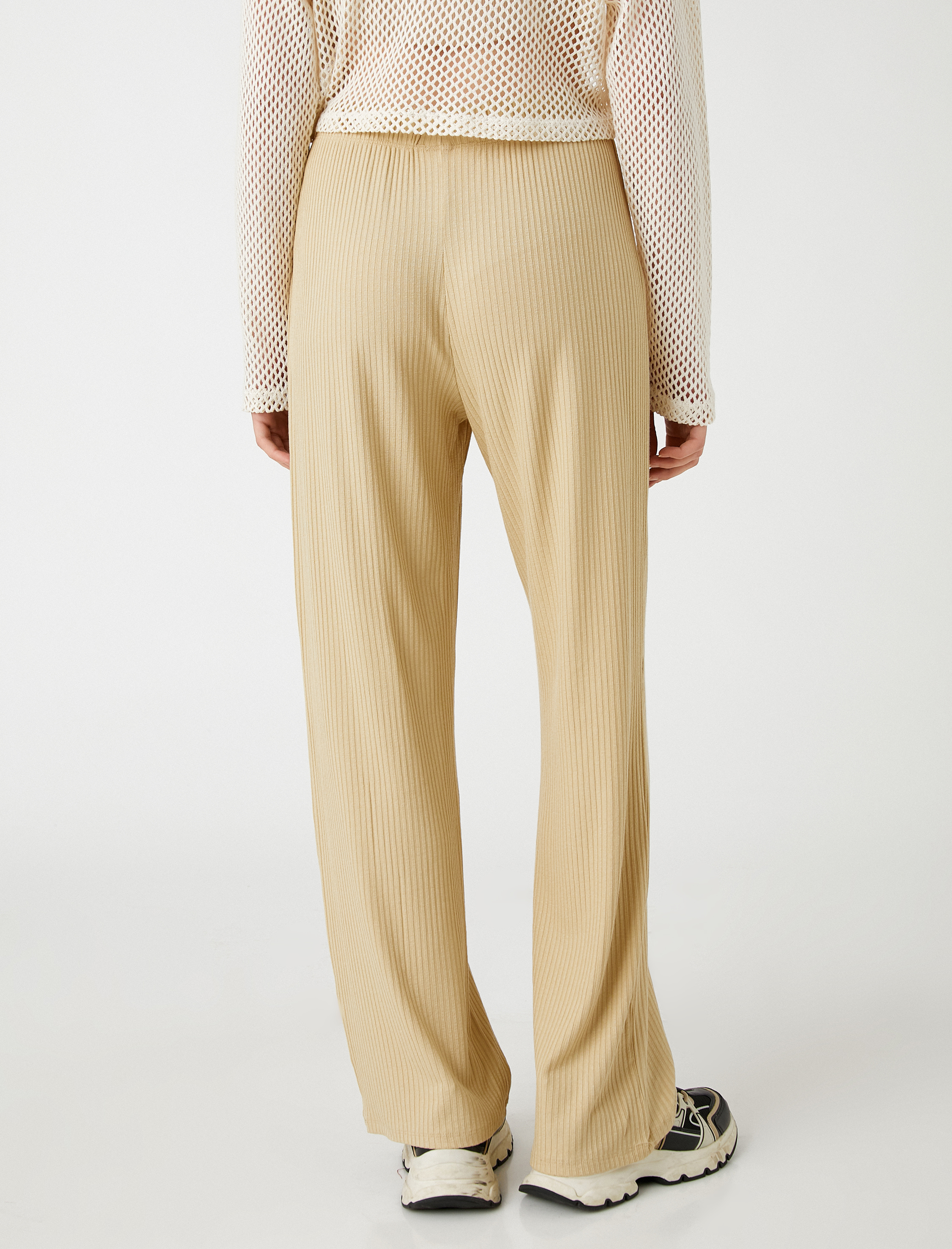   Kaşkorse Eşofman Altı Beli Lastikli Bol Paça