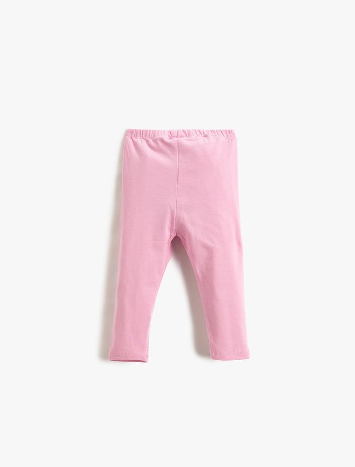 Kız Bebek Basic Tayt Beli Lastikli