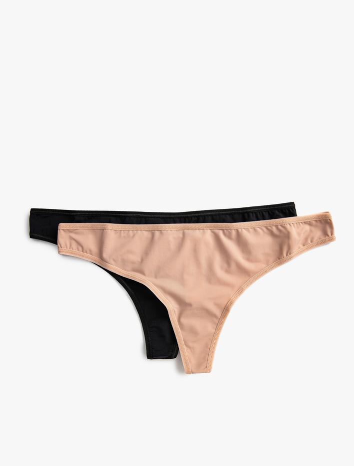  Basic Tanga Külot 2'li
