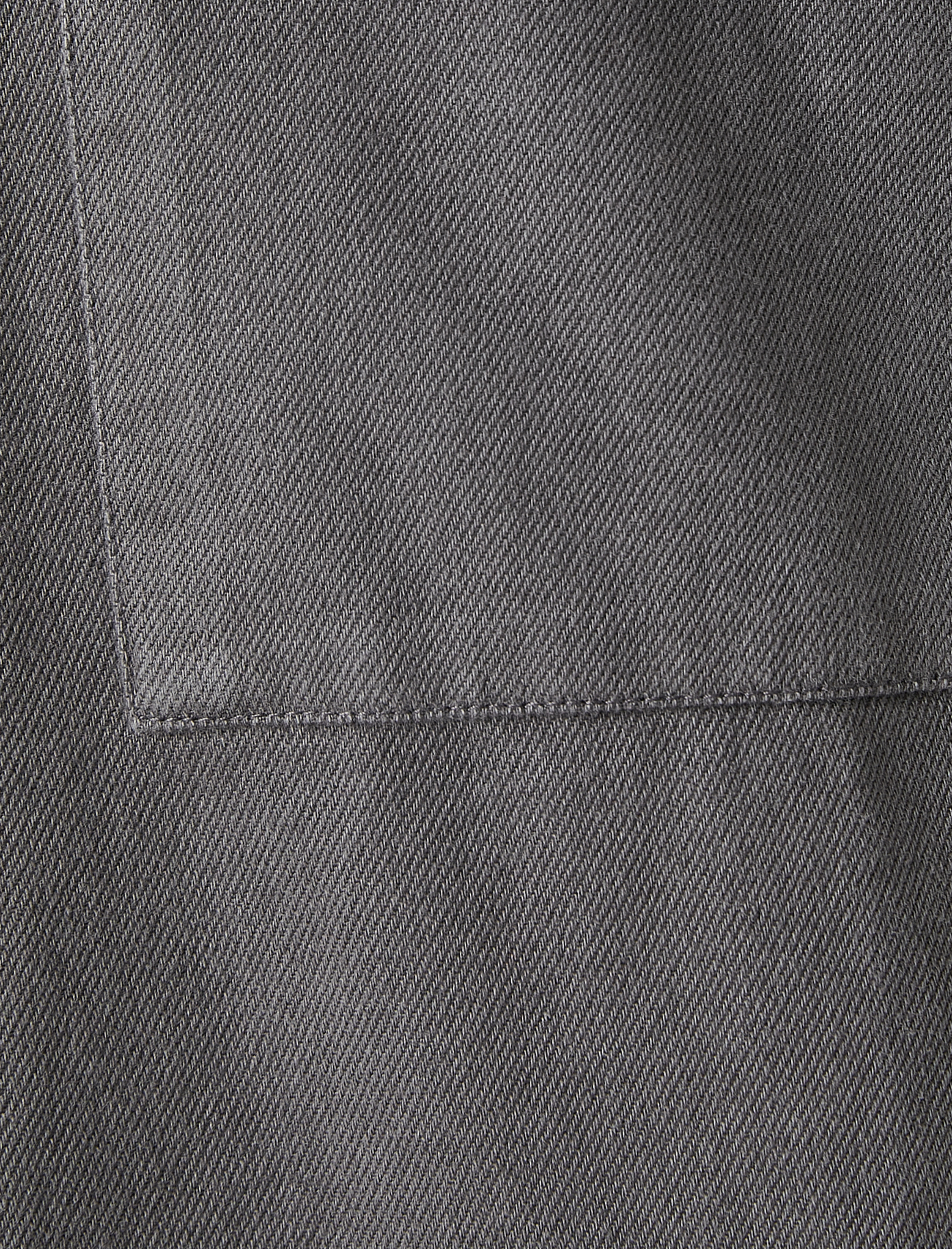   Oversize Kanvas Gömlek Slogan Baskılı Pamuklu Klasik Yaka Cep Detaylı