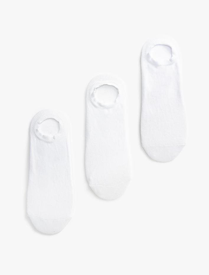 Erkek Basic 3'lü Sneaker Çorap Seti