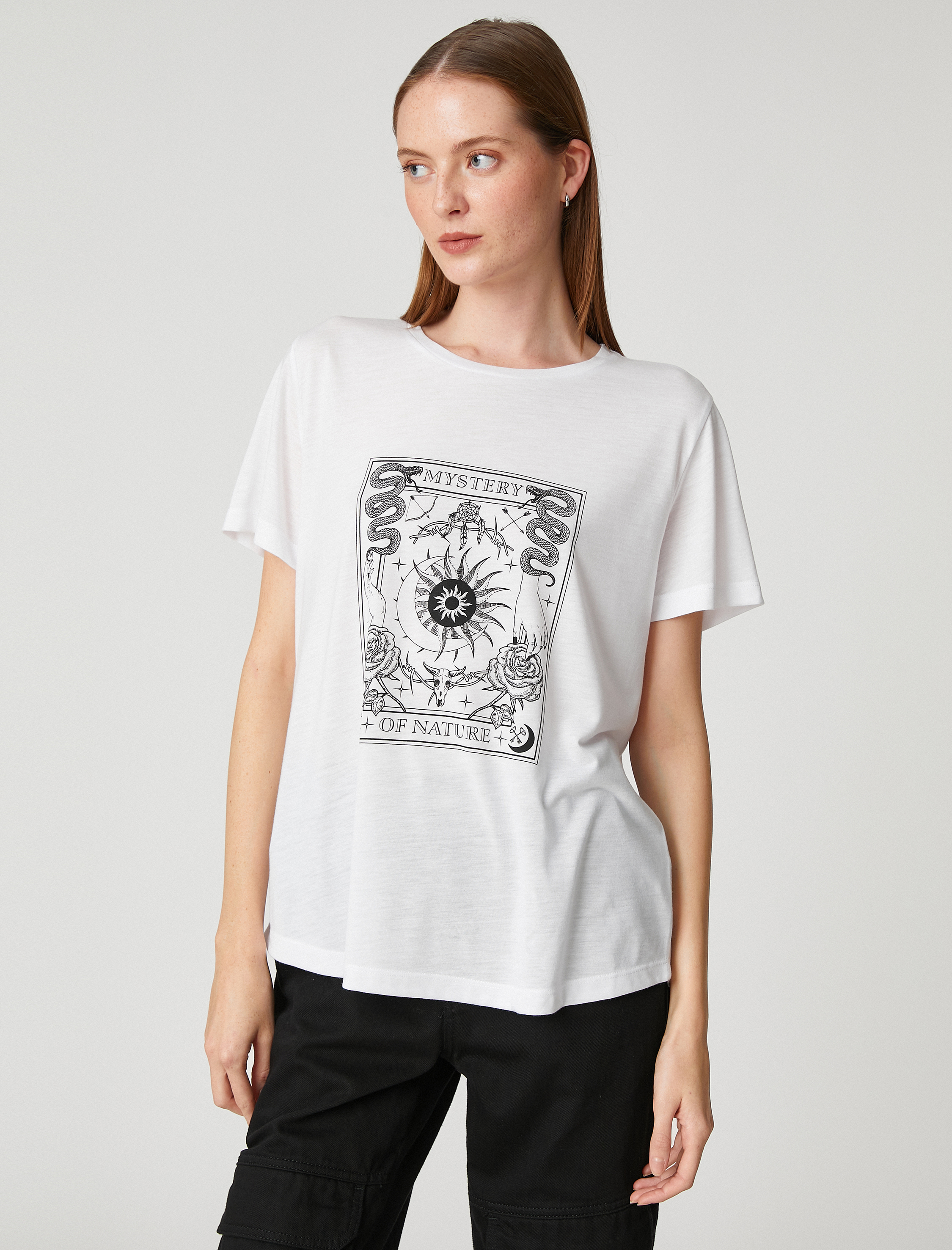   Baskılı Tişört Relax Fit