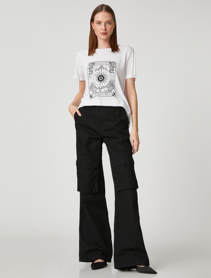  Baskılı Tişört Relax Fit