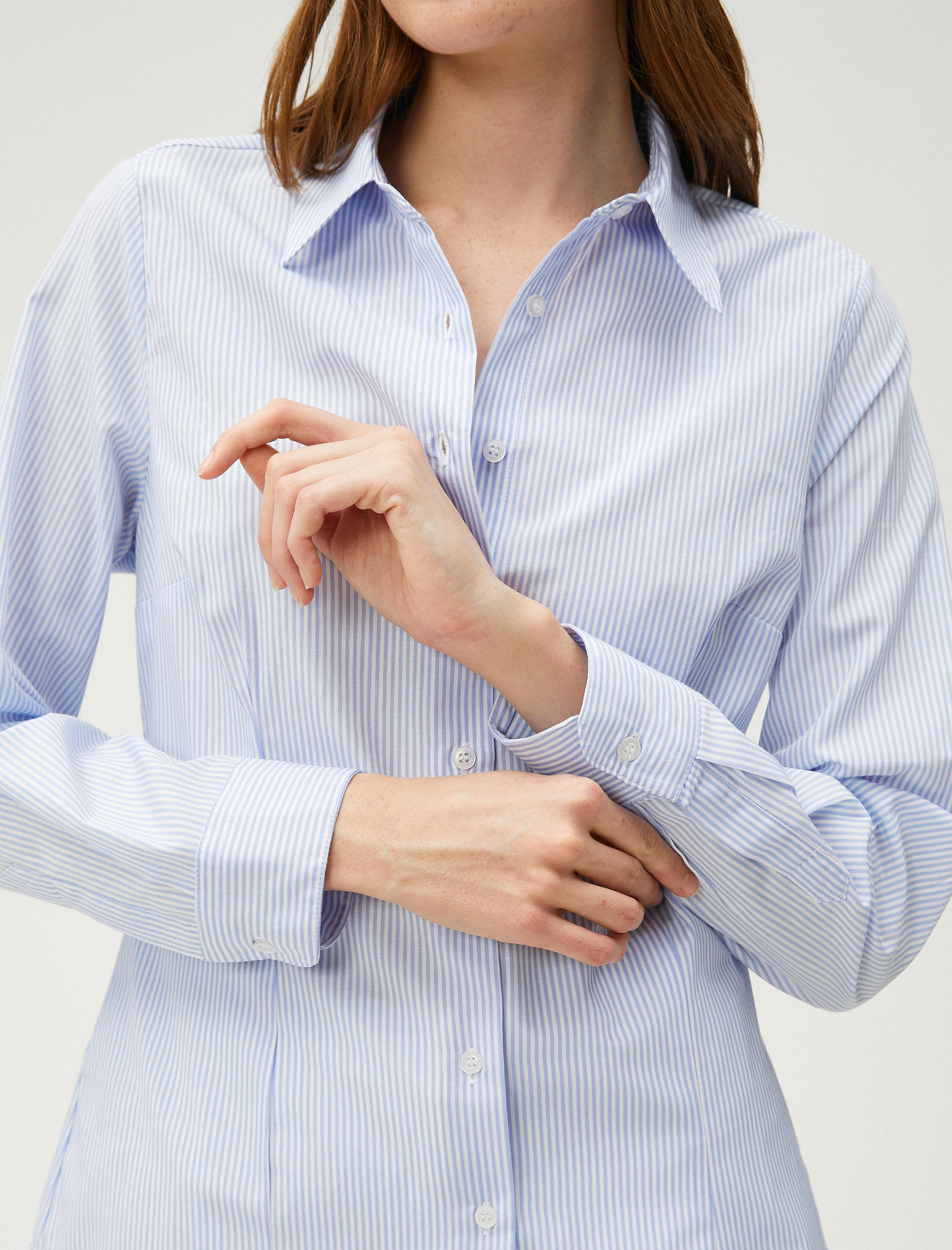   Basic Gömlek Uzun Kollu