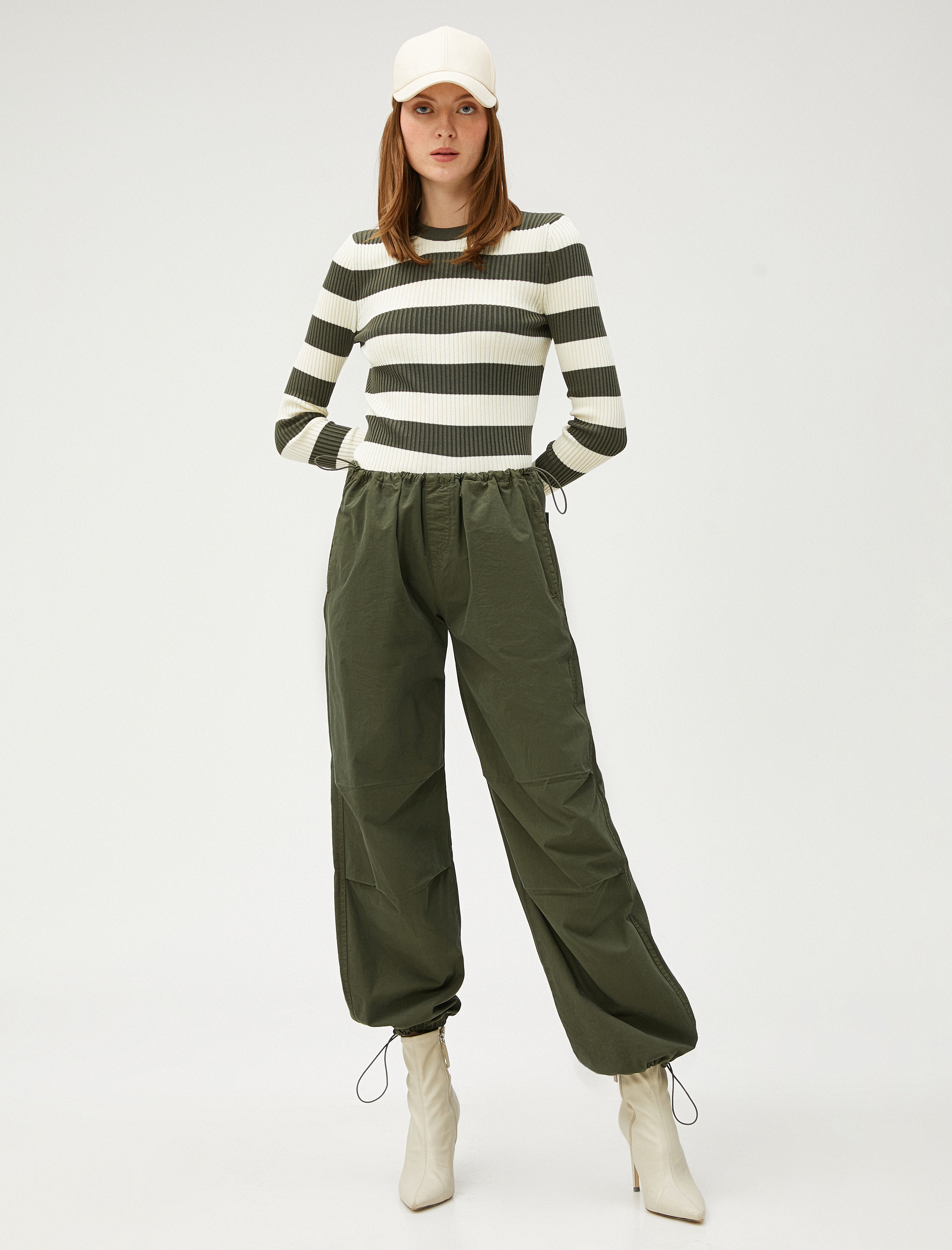   Bisiklet Yaka Triko Kazak Dar Kesim