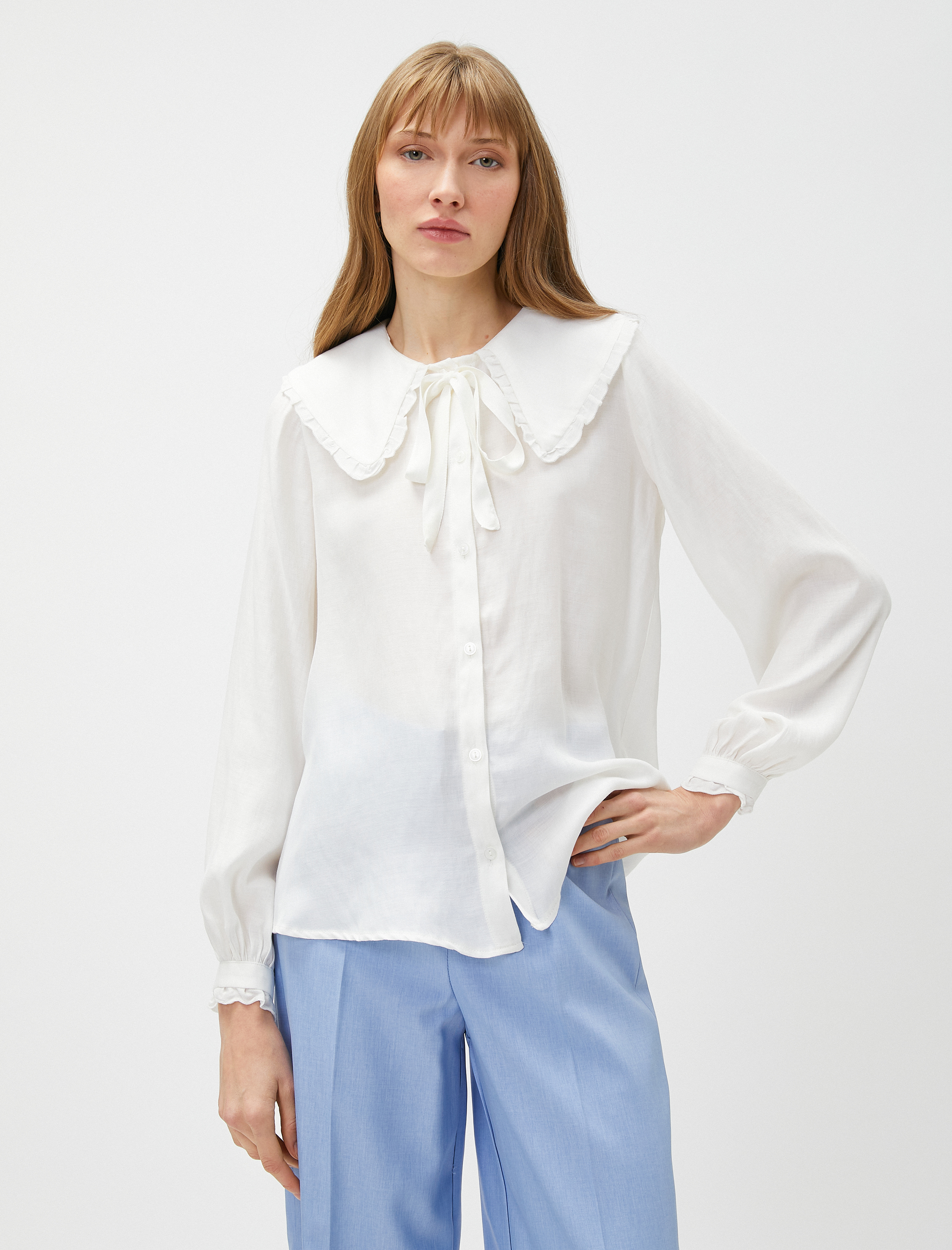   Büyük Bebe Yaka Gömlek